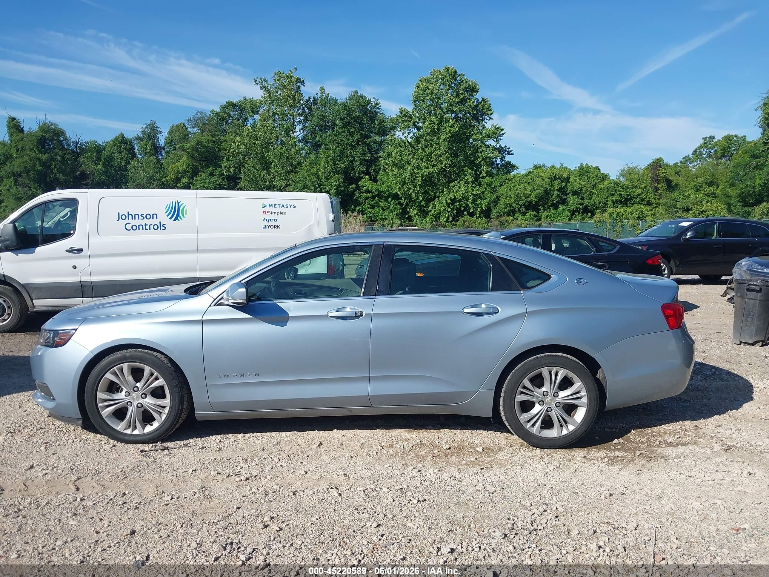 2014 Chevrolet Impala 2lt Silver vin: 1G1125S3XEU137832