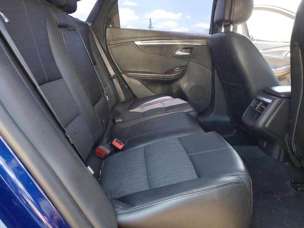 2014 Chevrolet Impala Lt Blue vin: 1G1125S3XEU142738