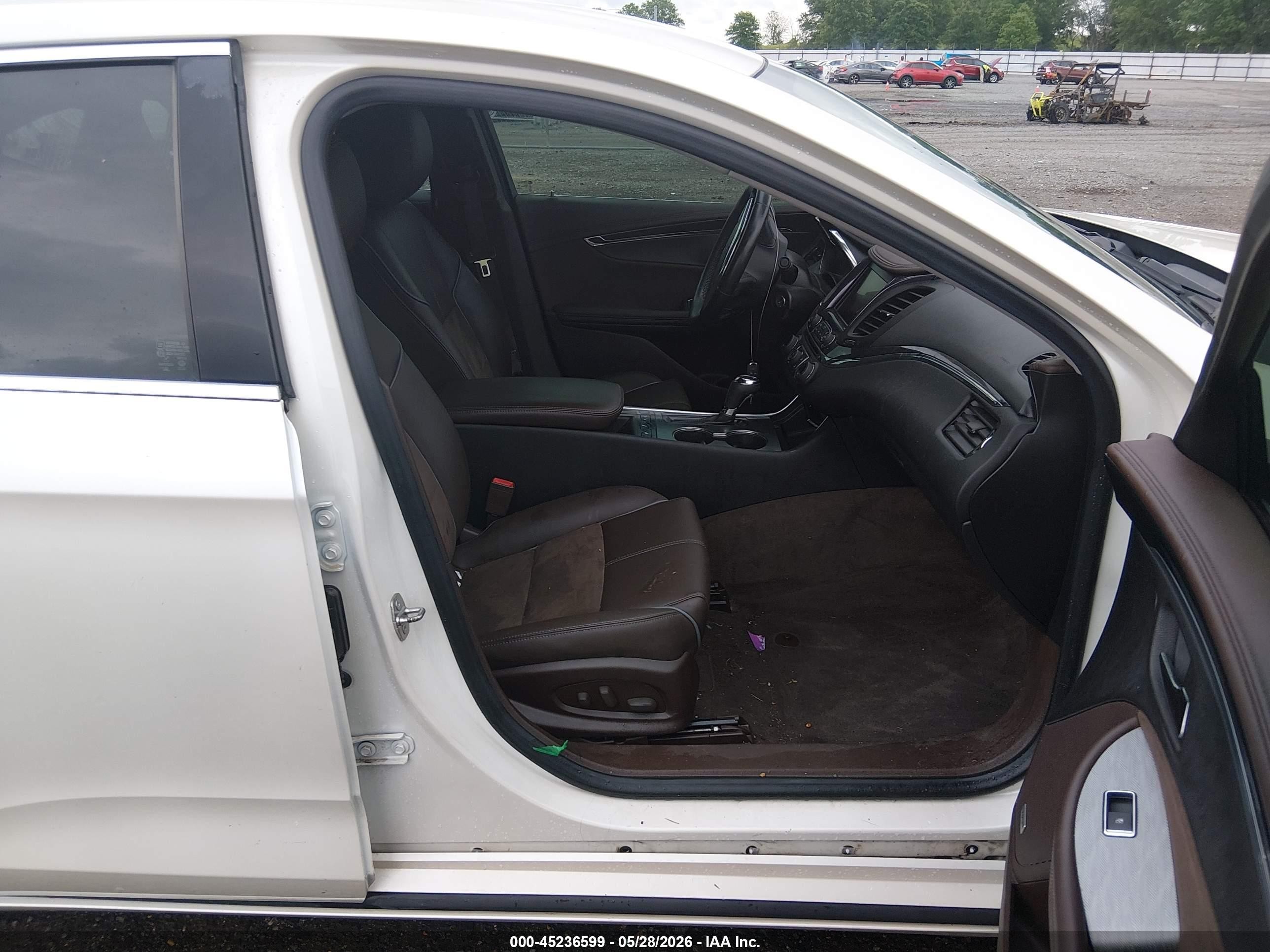2014 Chevrolet Impala 2lt White vin: 1G1125S3XEU168191