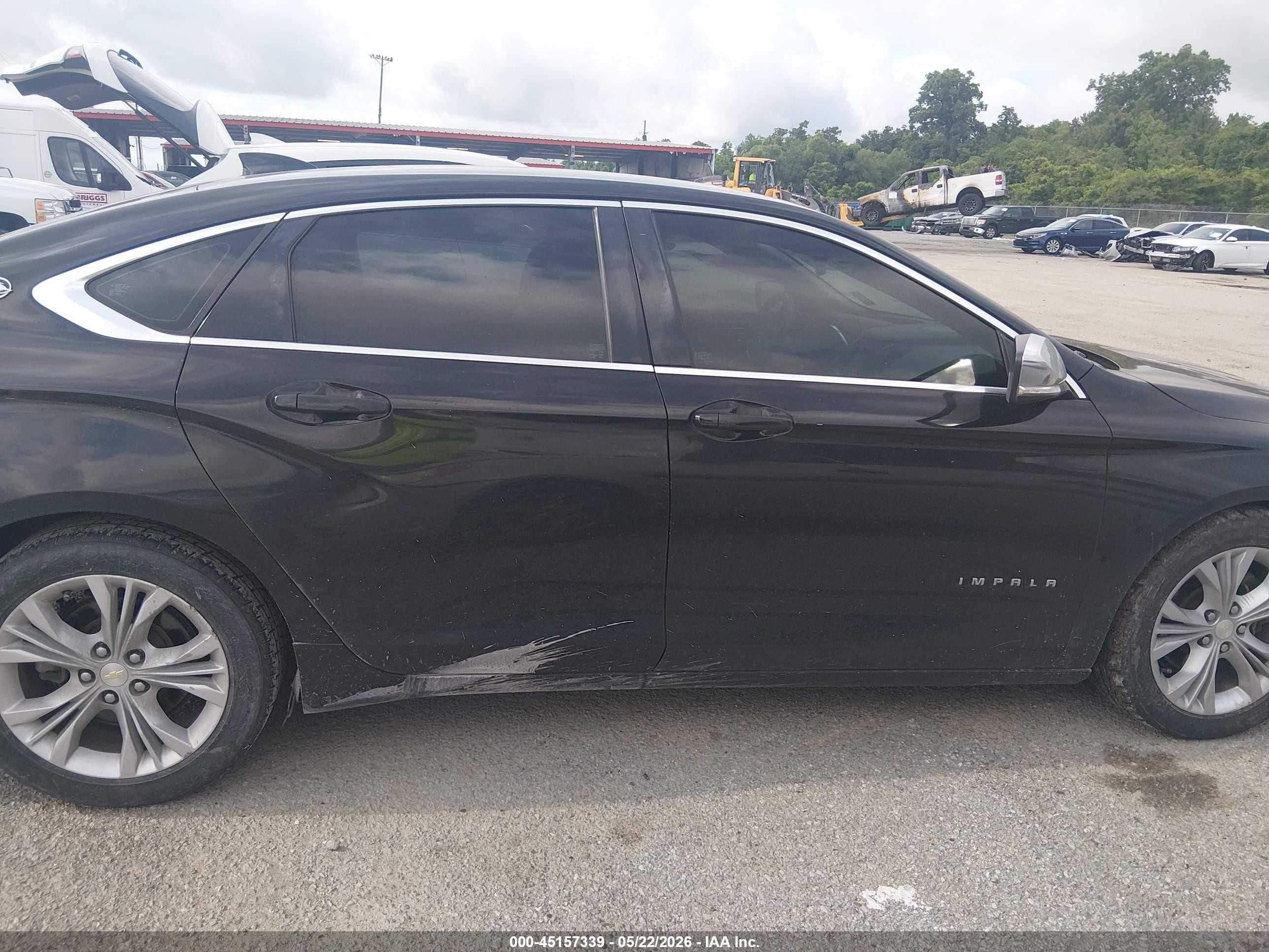 2015 Chevrolet Impala 2lt Black vin: 1G1125S3XFU133944