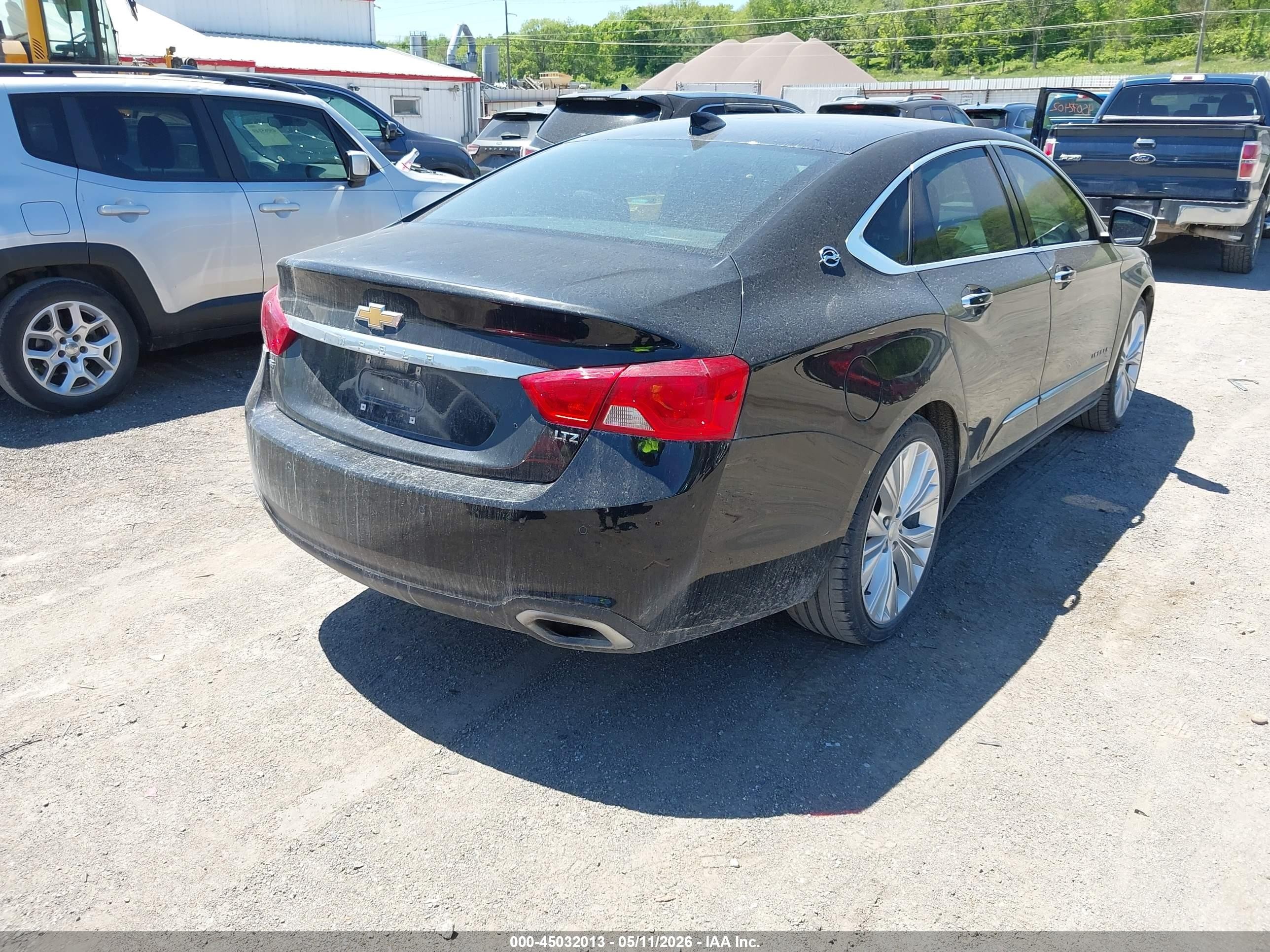 2016 Chevrolet Impala 2lz Black vin: 1G1145S31GU106417