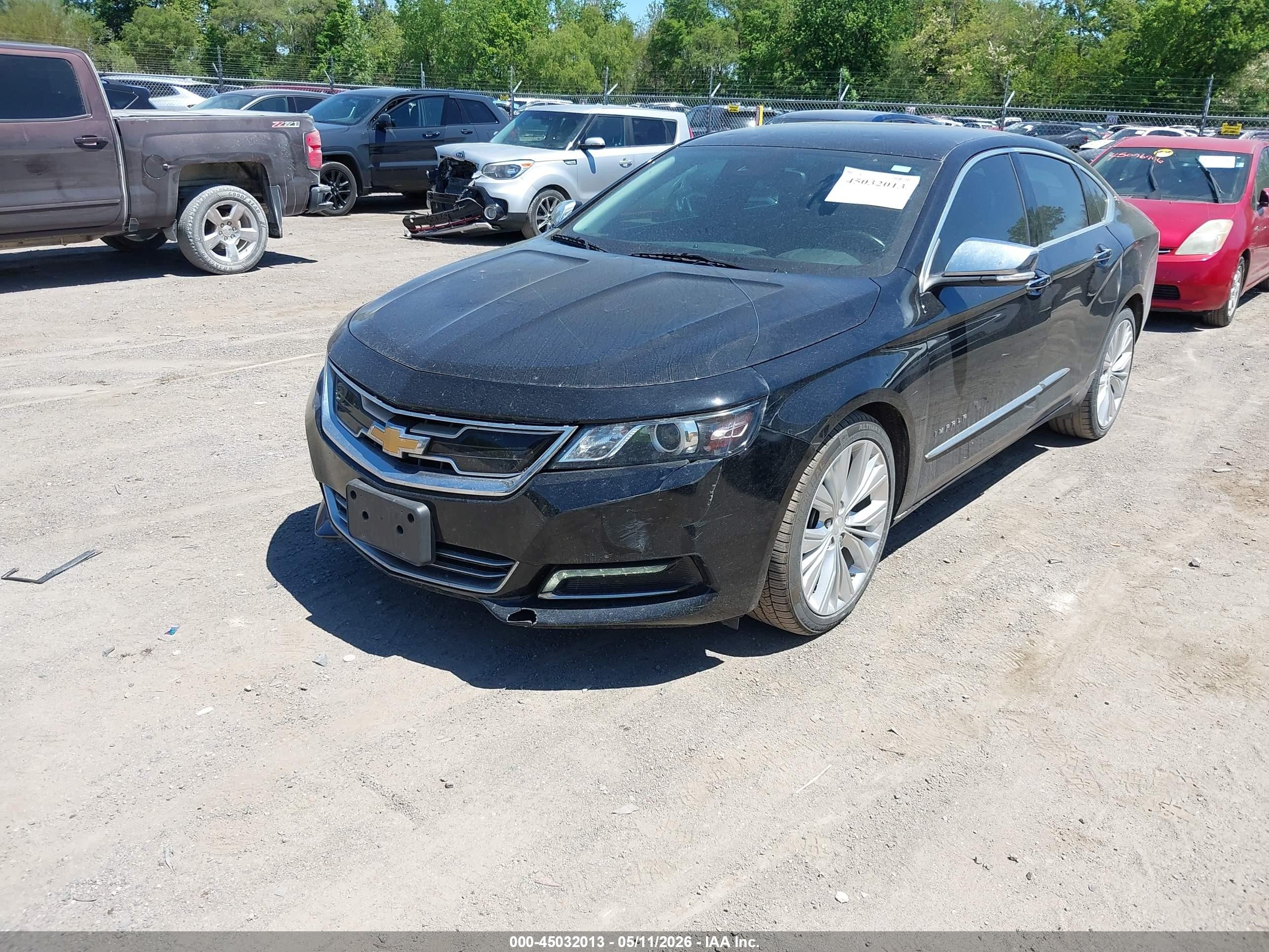2016 Chevrolet Impala 2lz Black vin: 1G1145S31GU106417