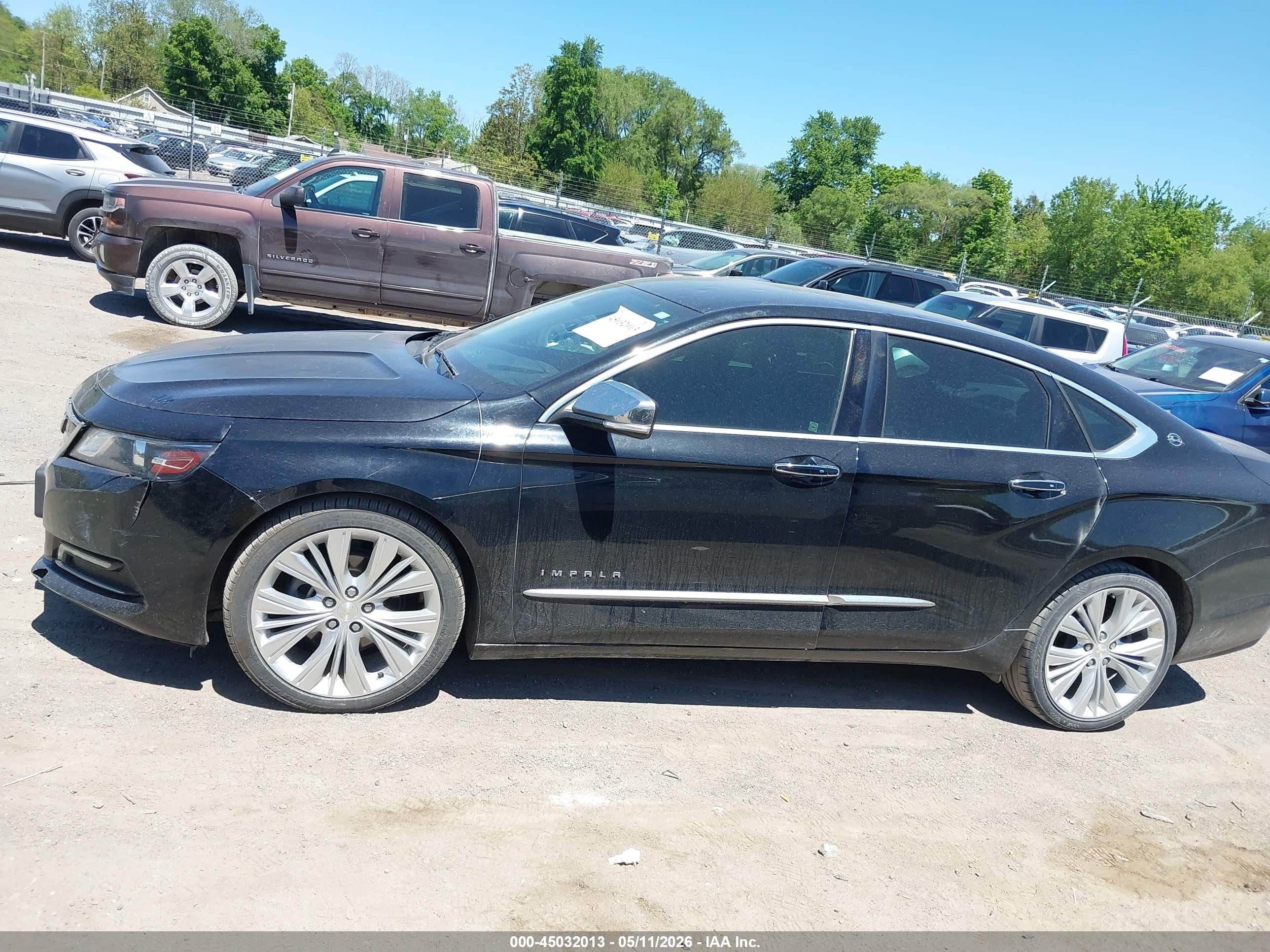2016 Chevrolet Impala 2lz Black vin: 1G1145S31GU106417