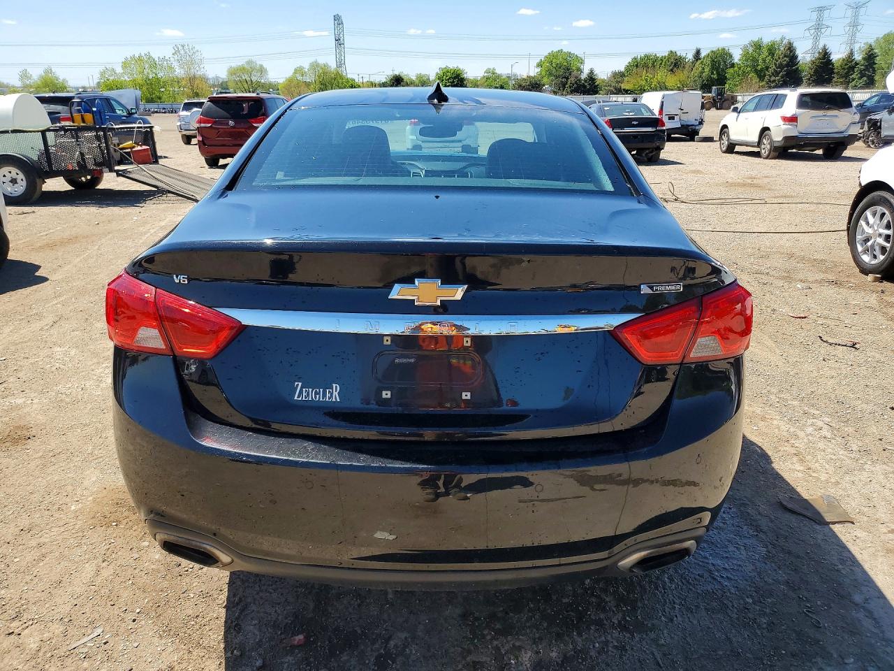 2017 Chevrolet Impala Premier Black vin: 1G1145S34HU111192