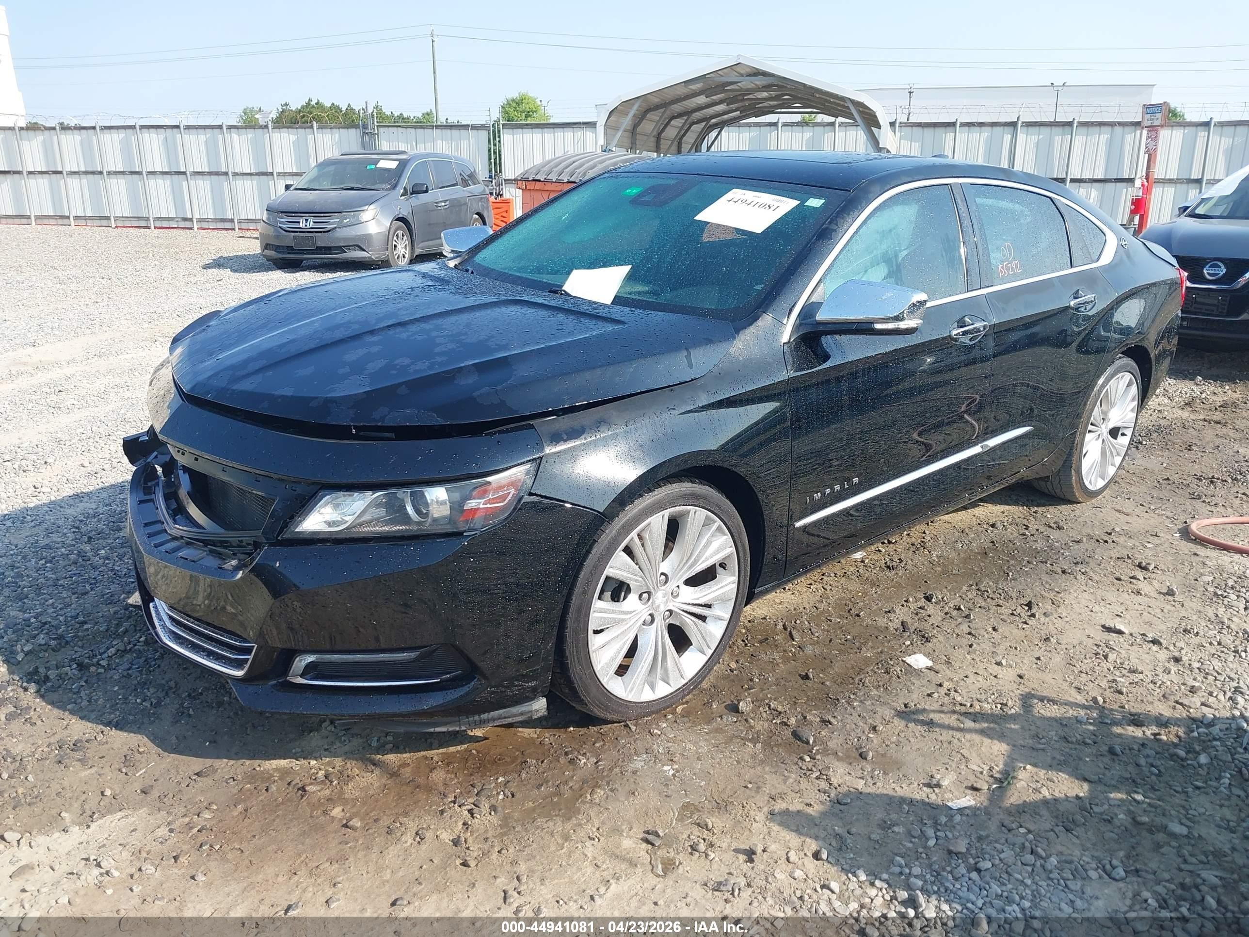 2016 Chevrolet Impala 2lz Black vin: 1G1145S35GU132874