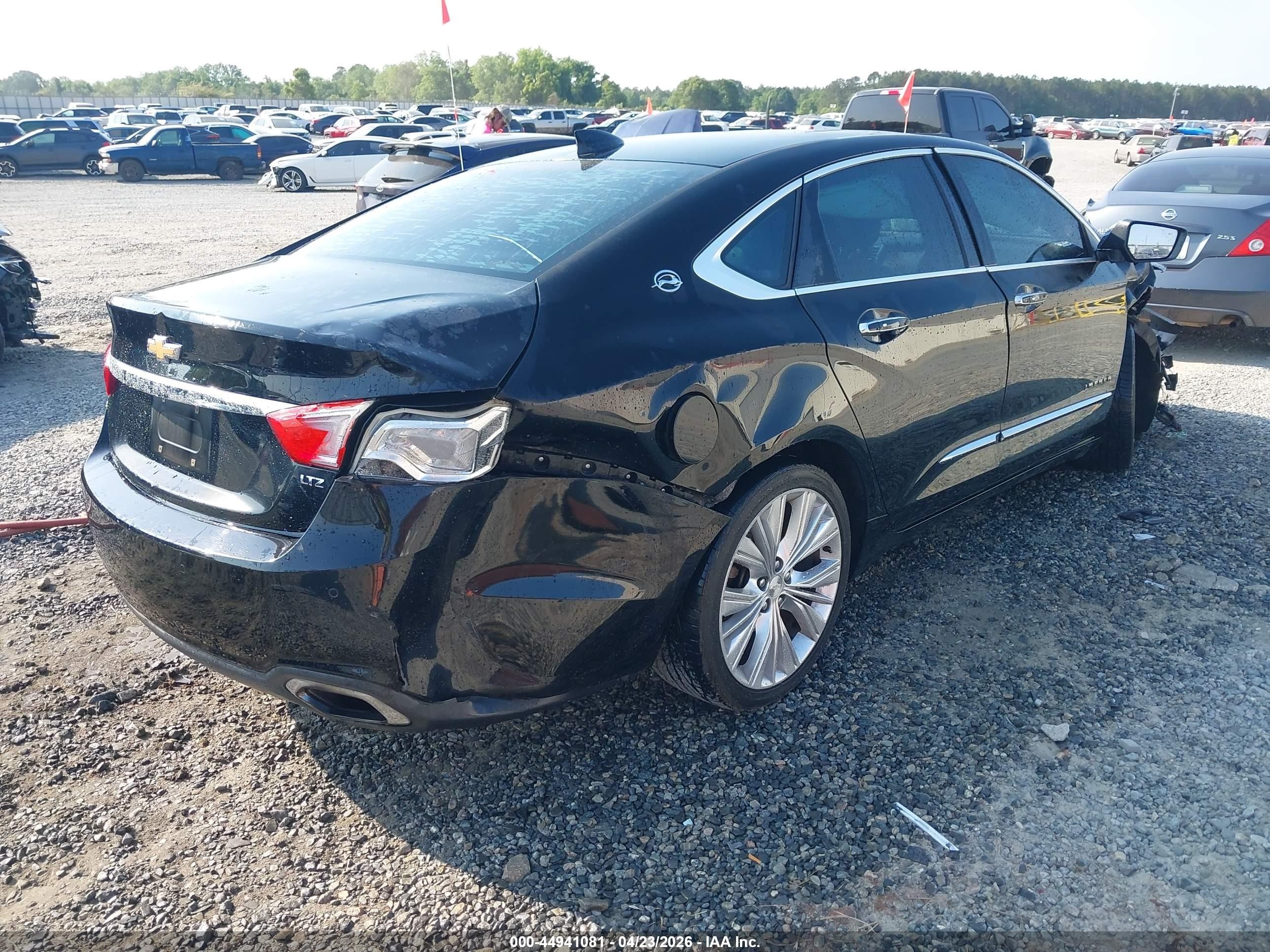 2016 Chevrolet Impala 2lz Black vin: 1G1145S35GU132874