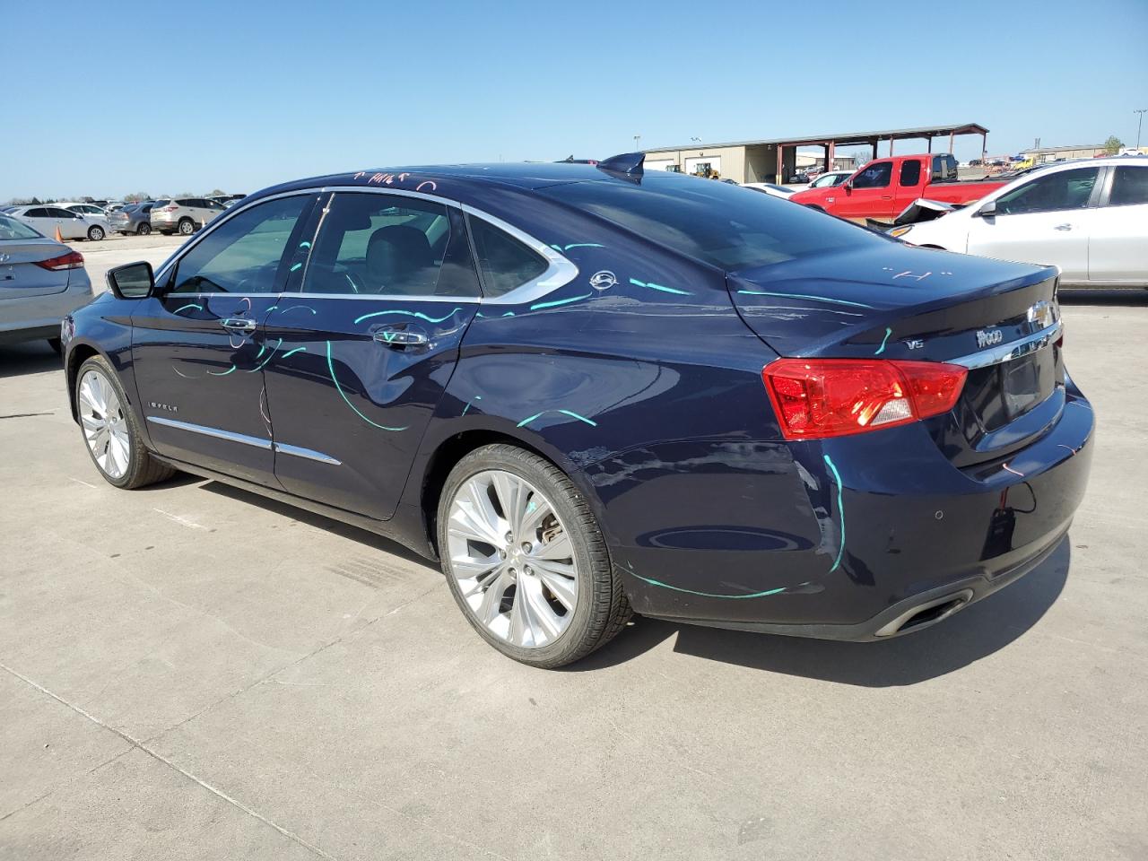 2017 Chevrolet Impala Premier Blue vin: 1G1145S36HU192356
