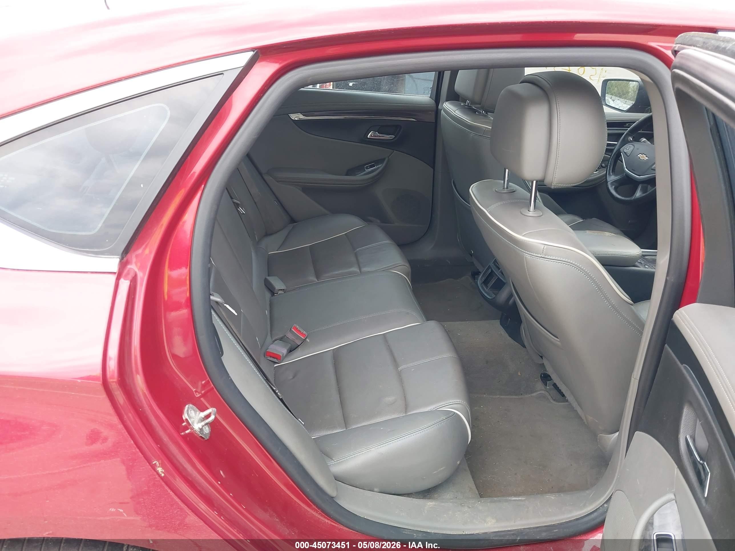 2014 Chevrolet Impala 1lz Красный vin: 1G1145SL0EU131872