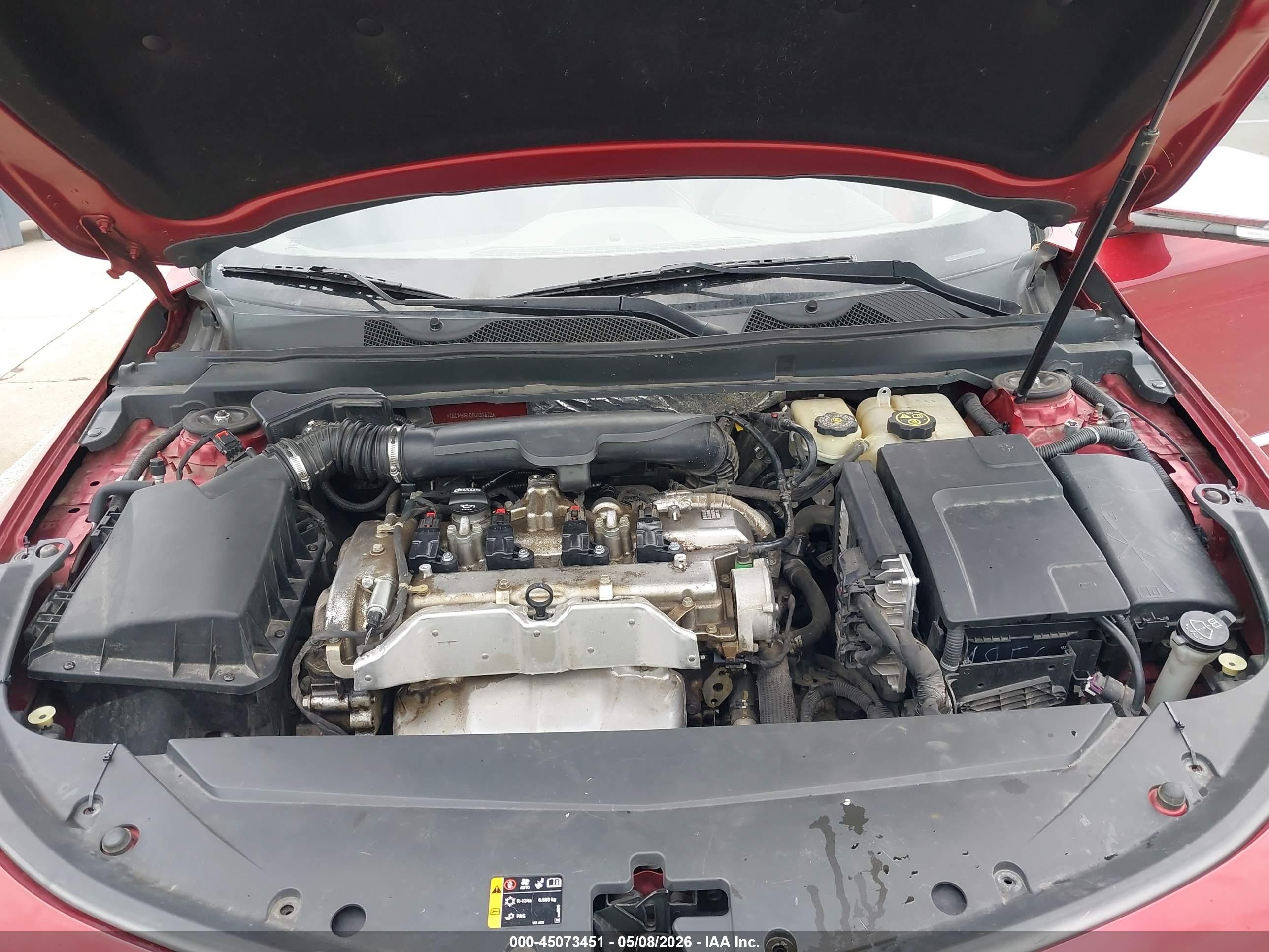 2014 Chevrolet Impala 1lz Красный vin: 1G1145SL0EU131872
