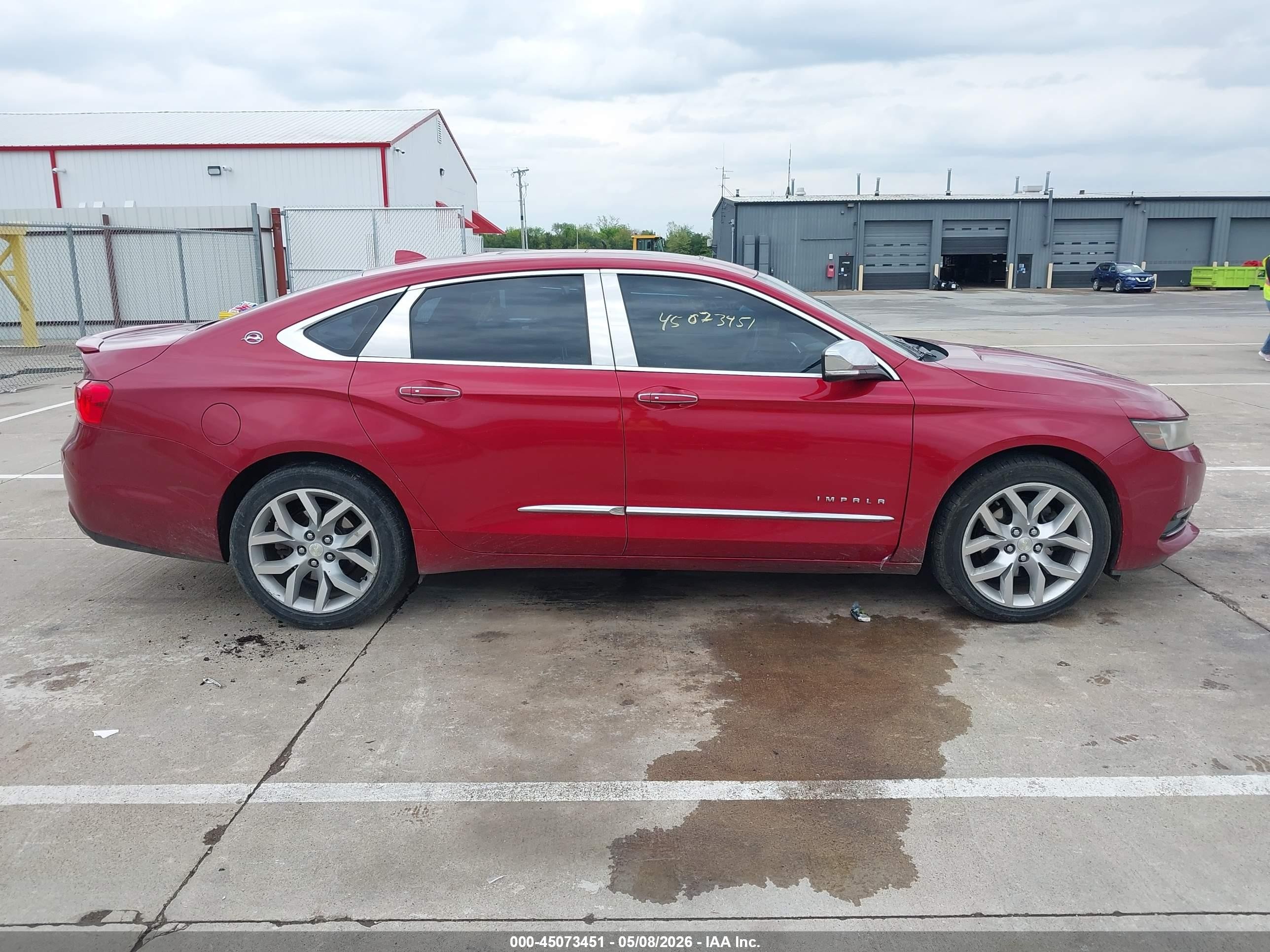 2014 Chevrolet Impala 1lz Красный vin: 1G1145SL0EU131872