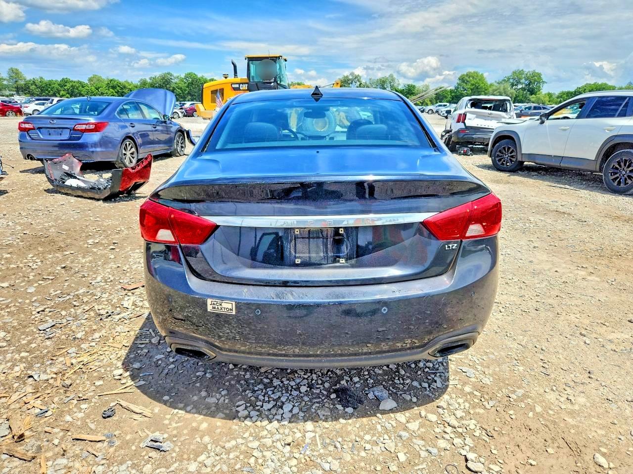2014 Chevrolet Impala Ltz Black vin: 1G1145SL1EU135087