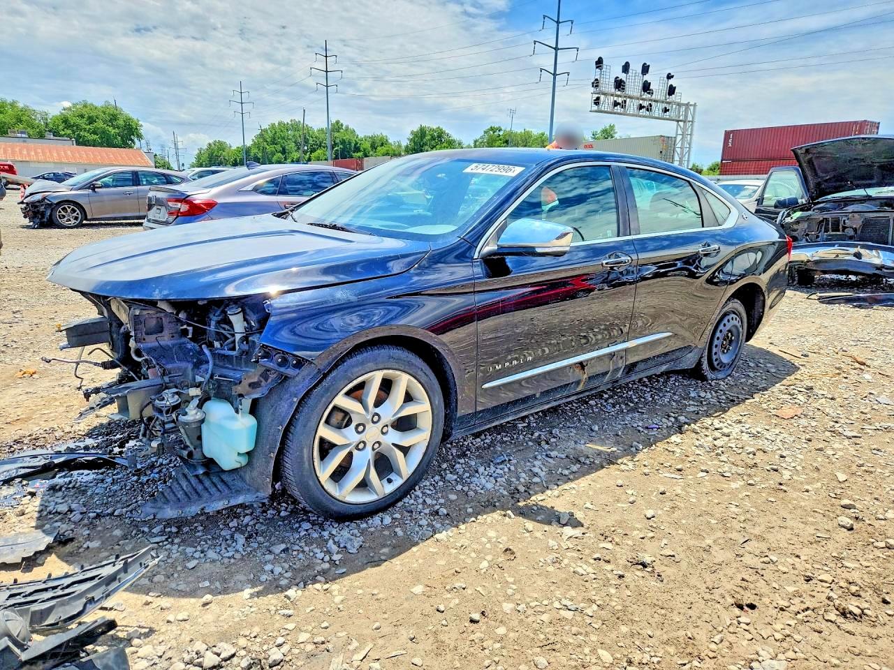 2014 Chevrolet Impala Ltz Black vin: 1G1145SL1EU135087