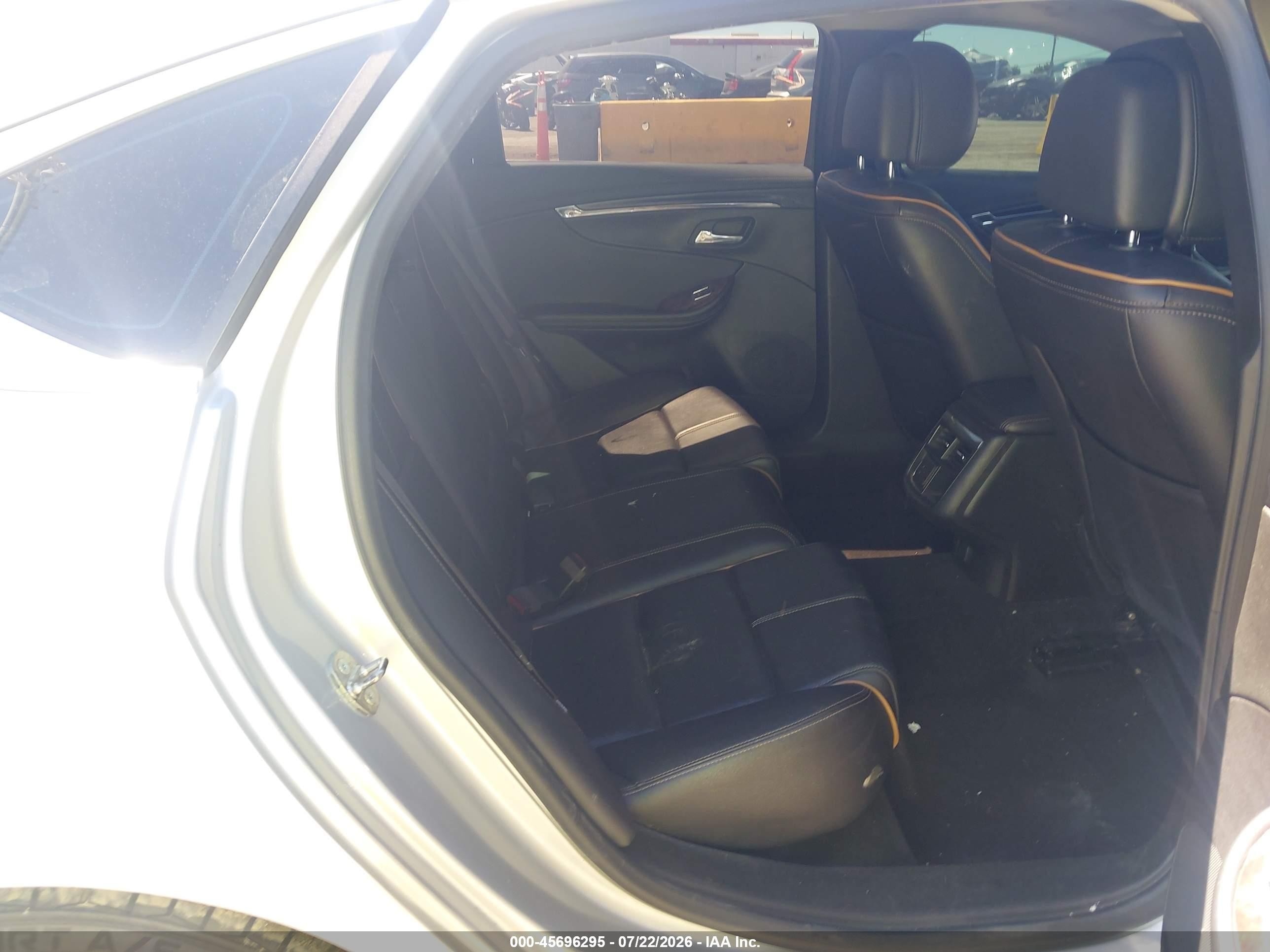 2014 Chevrolet Impala 1lz Серый vin: 1G1145SL3EU125435