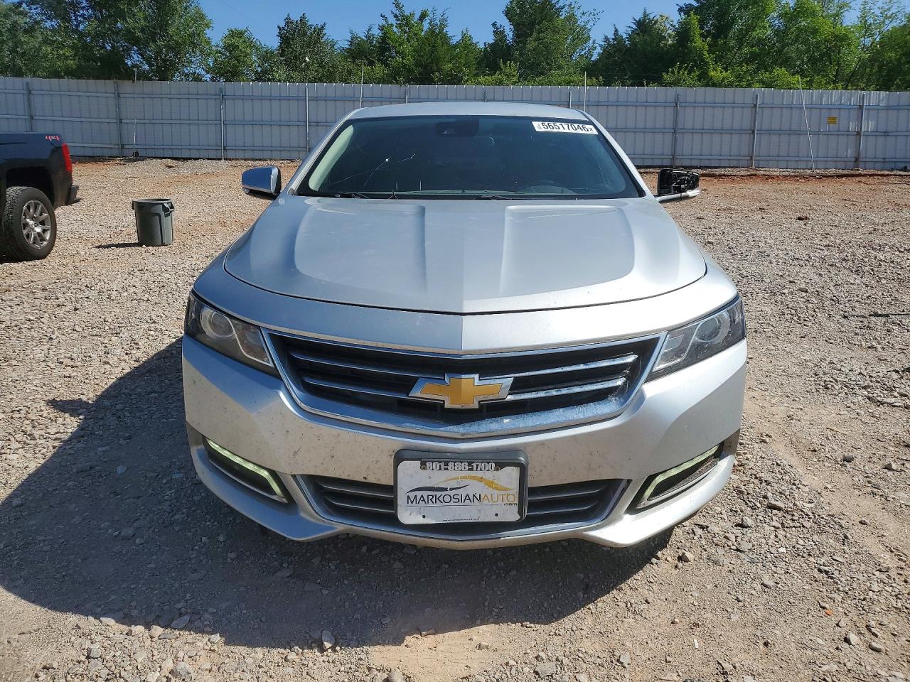 2014 Chevrolet Impala Silver vin: 1G1145SL6EU168912