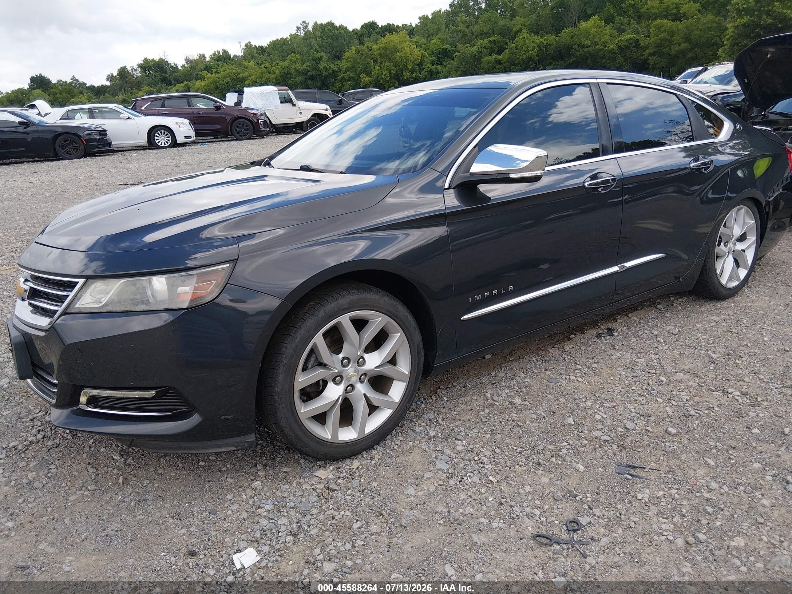 2014 Chevrolet Impala 1lz Gray vin: 1G1145SL7EU114339