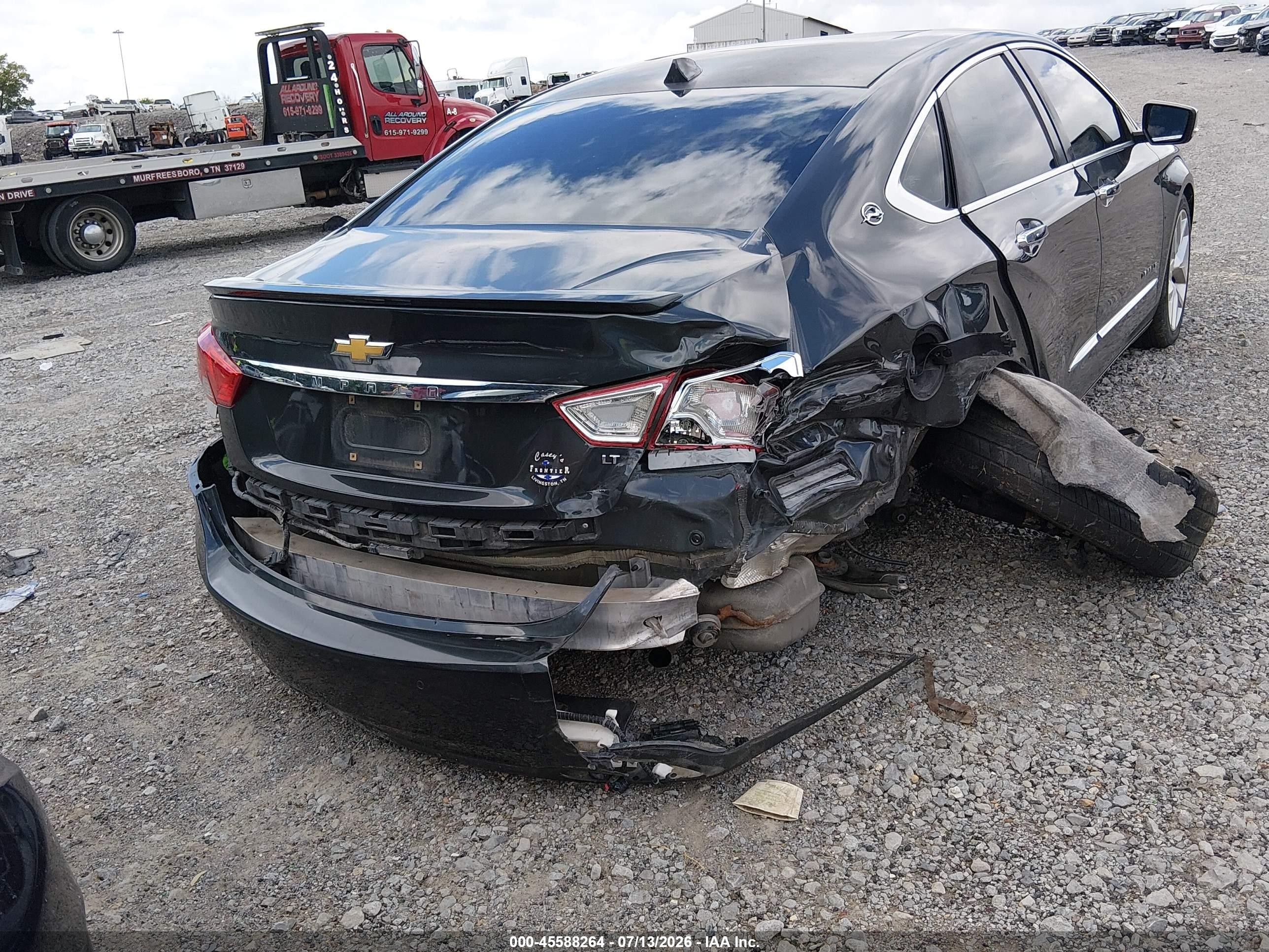 2014 Chevrolet Impala 1lz Gray vin: 1G1145SL7EU114339