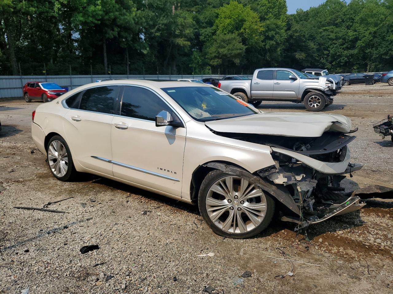 2014 Chevrolet Impala Ltz Cream vin: 1G1155S30EU119315