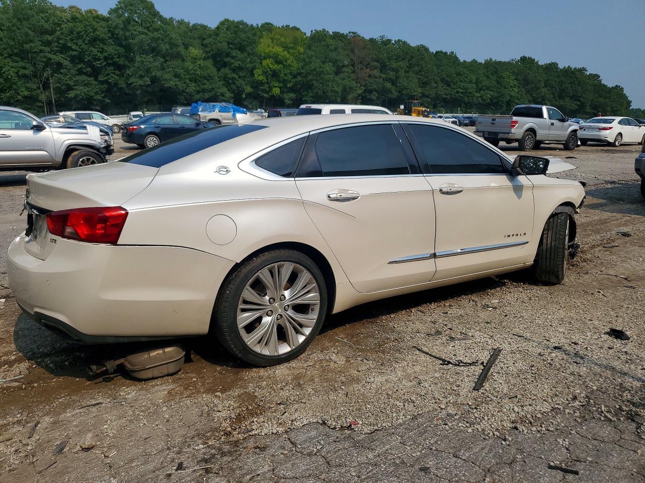 2014 Chevrolet Impala Ltz Cream vin: 1G1155S30EU119315