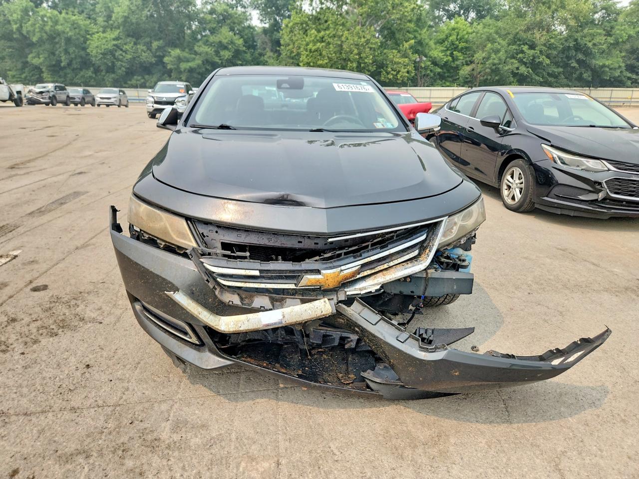 2014 Chevrolet Impala Ltz Серый vin: 1G1155S30EU158888