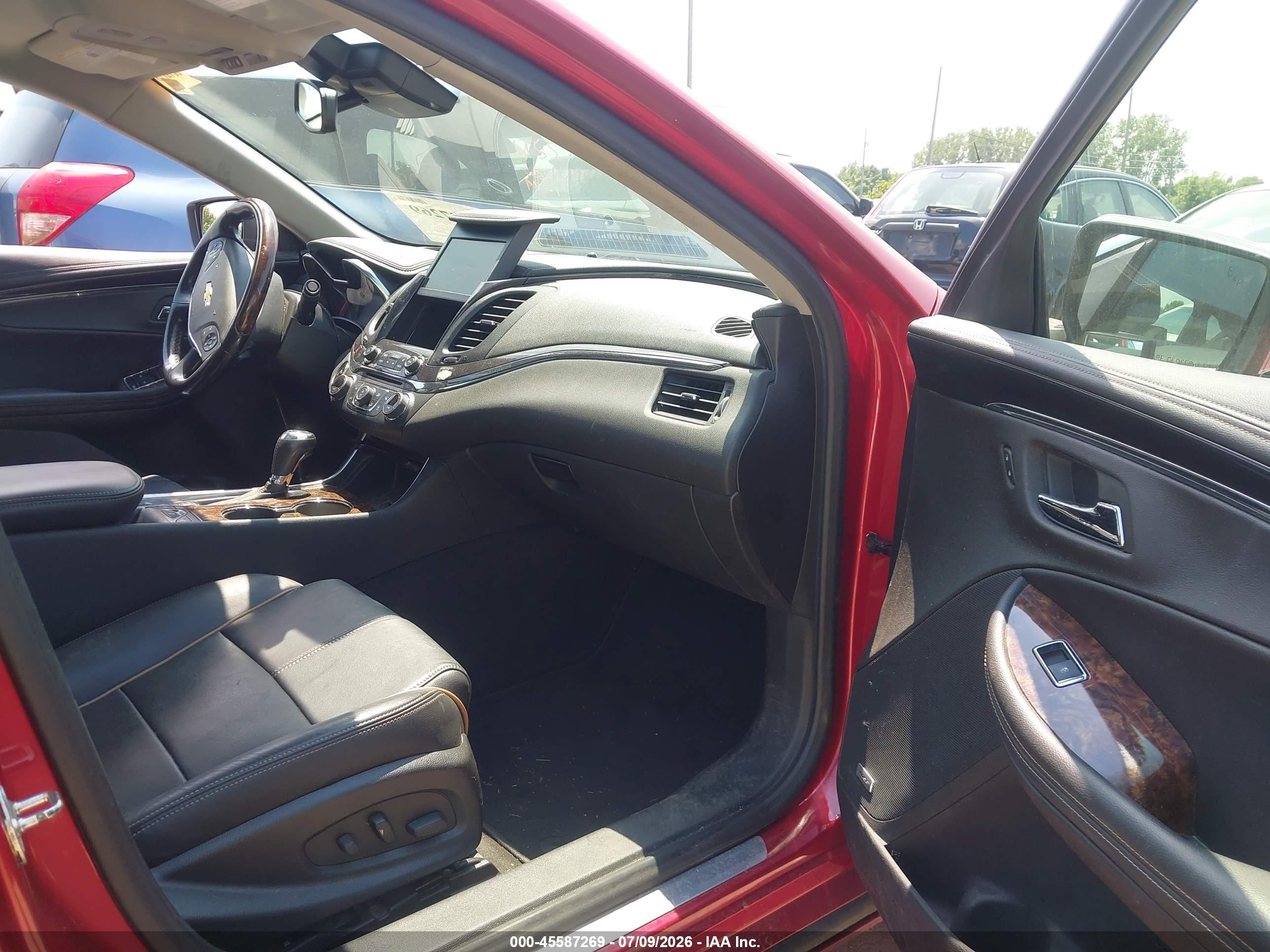 2014 Chevrolet Impala 2lz Red vin: 1G1155S31EU114379