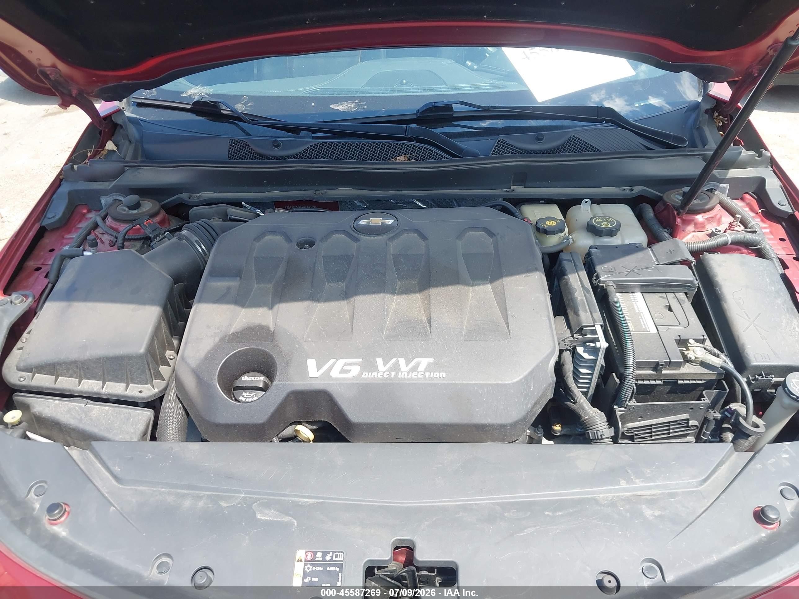 2014 Chevrolet Impala 2lz Red vin: 1G1155S31EU114379
