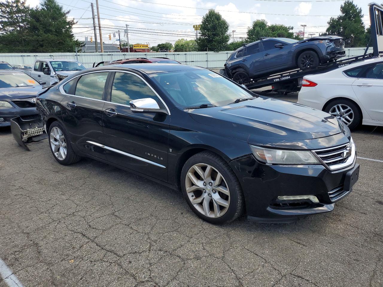 2014 Chevrolet Impala Ltz Black vin: 1G1155S32EU127884
