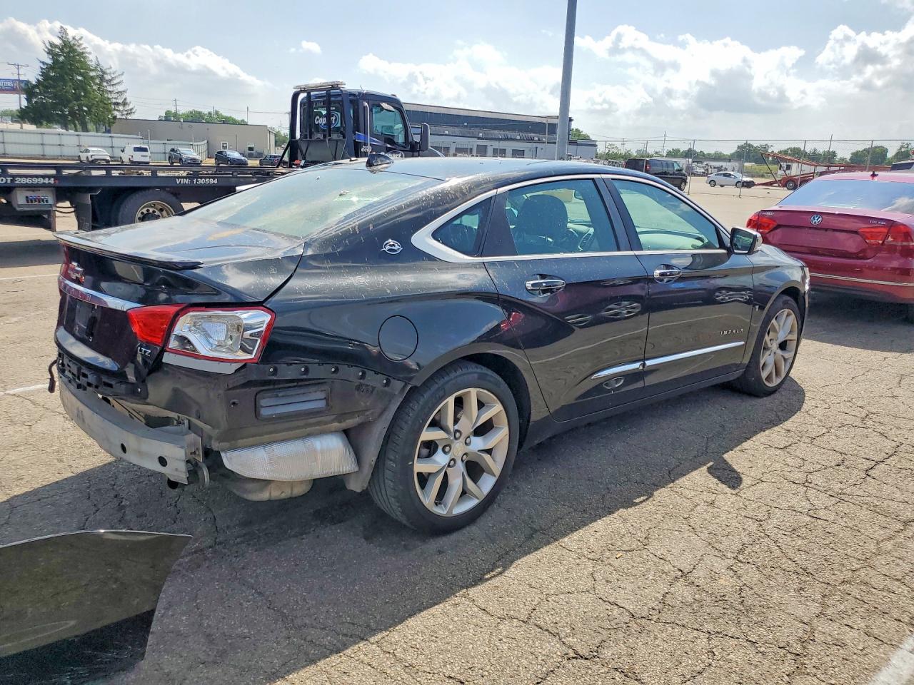 2014 Chevrolet Impala Ltz Black vin: 1G1155S32EU127884