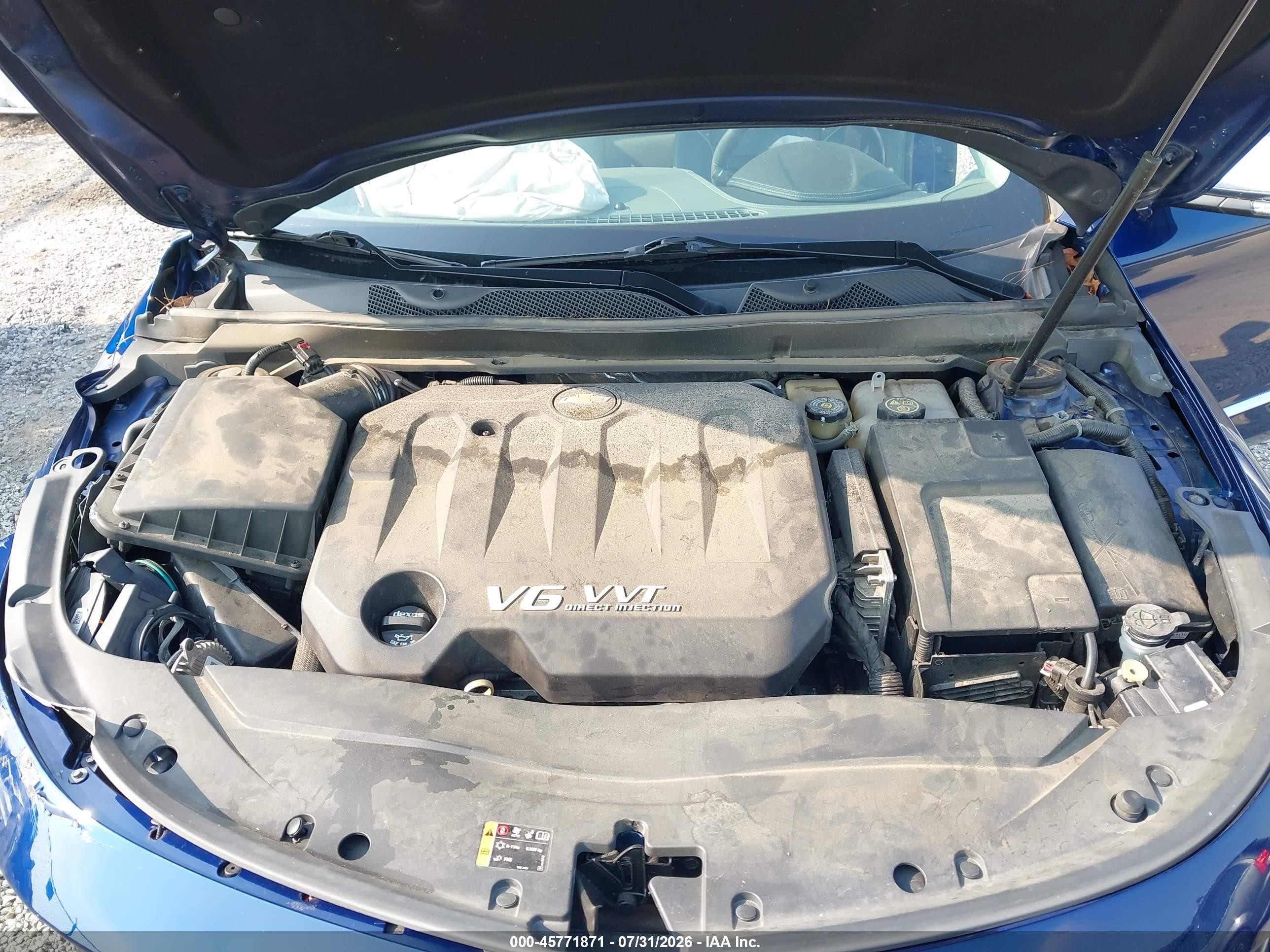 2014 Chevrolet Impala 2lz Blue vin: 1G1155S32EU147536