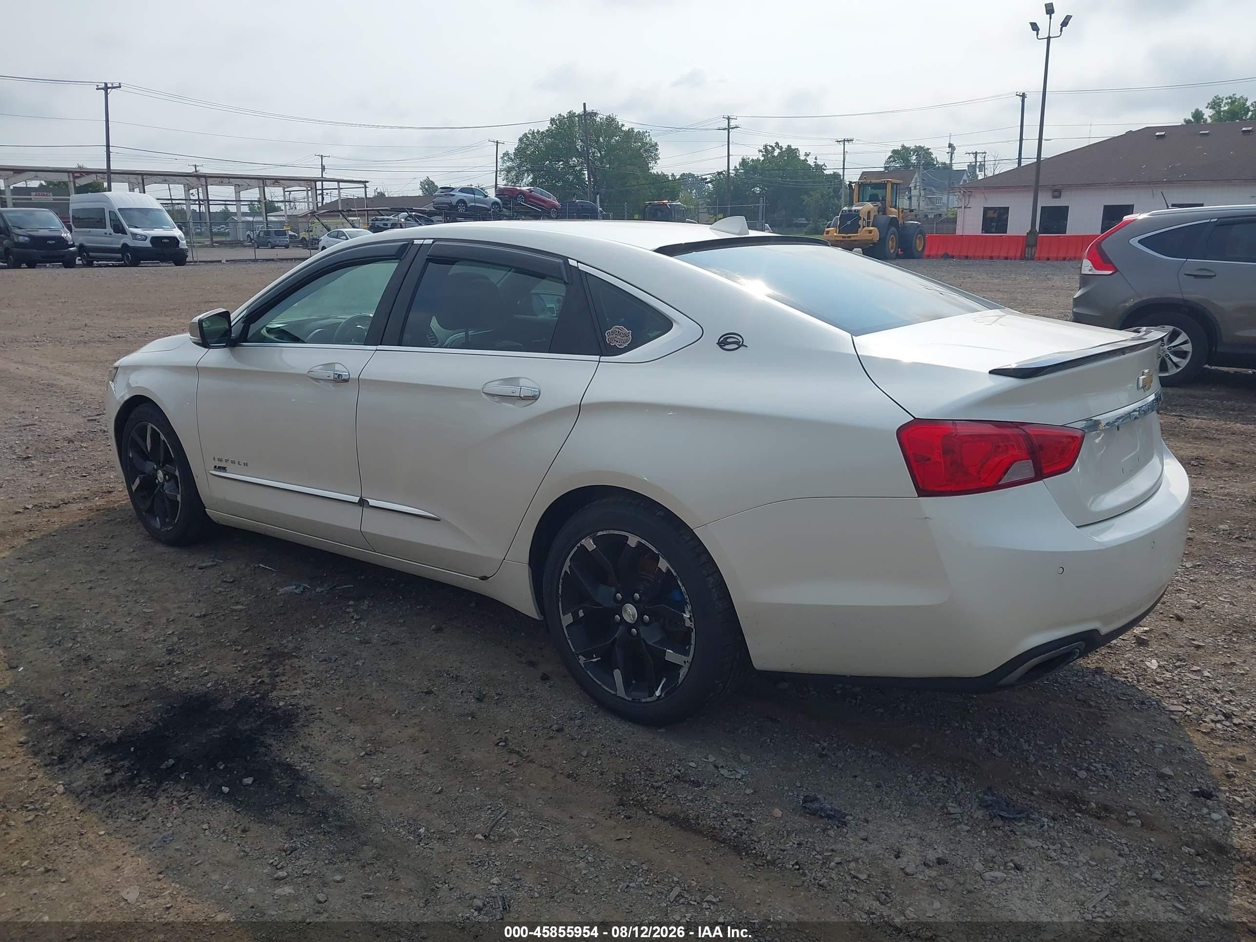2014 Chevrolet Impala 2lz White vin: 1G1155S32EU149741