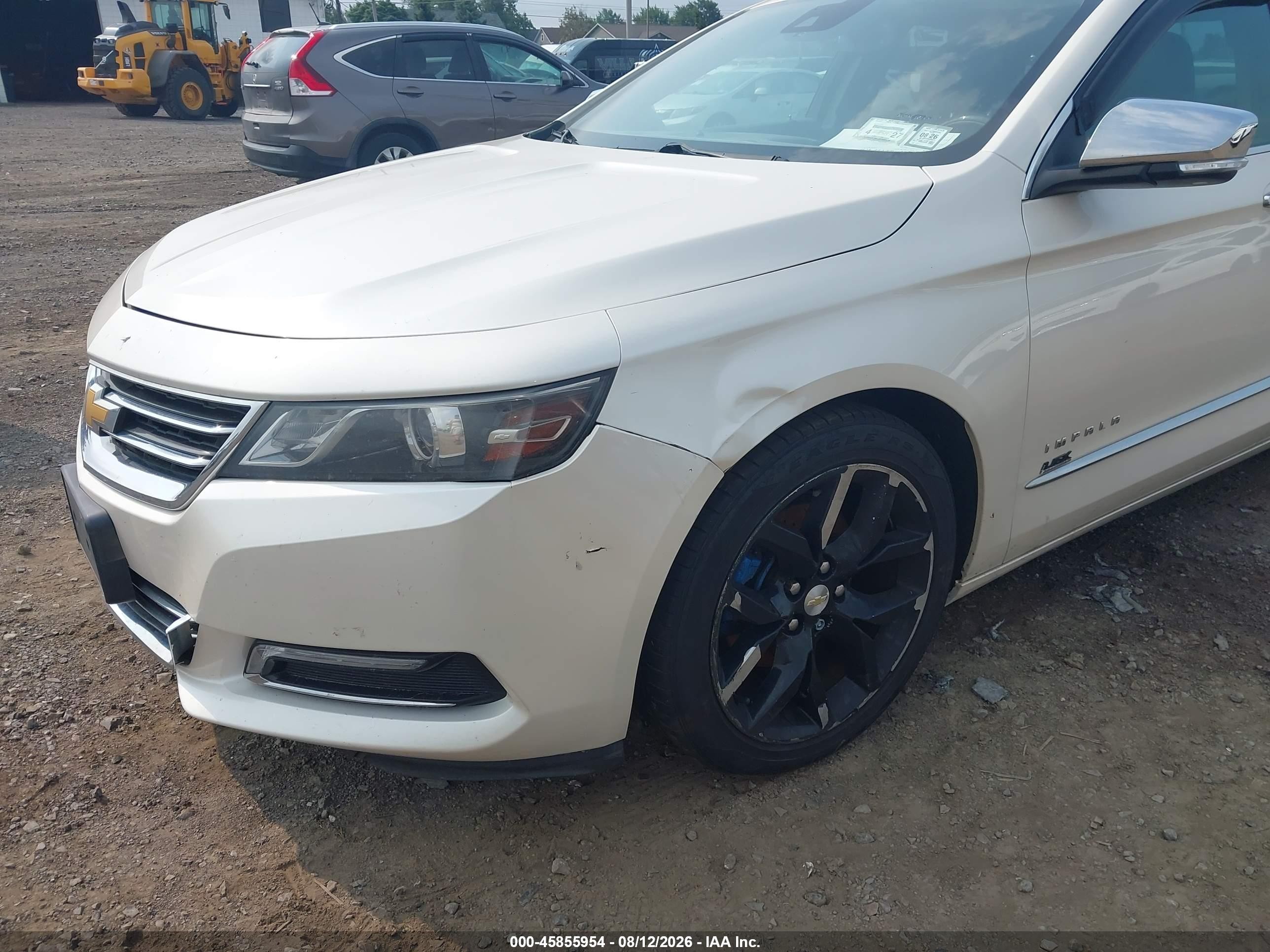 2014 Chevrolet Impala 2lz White vin: 1G1155S32EU149741