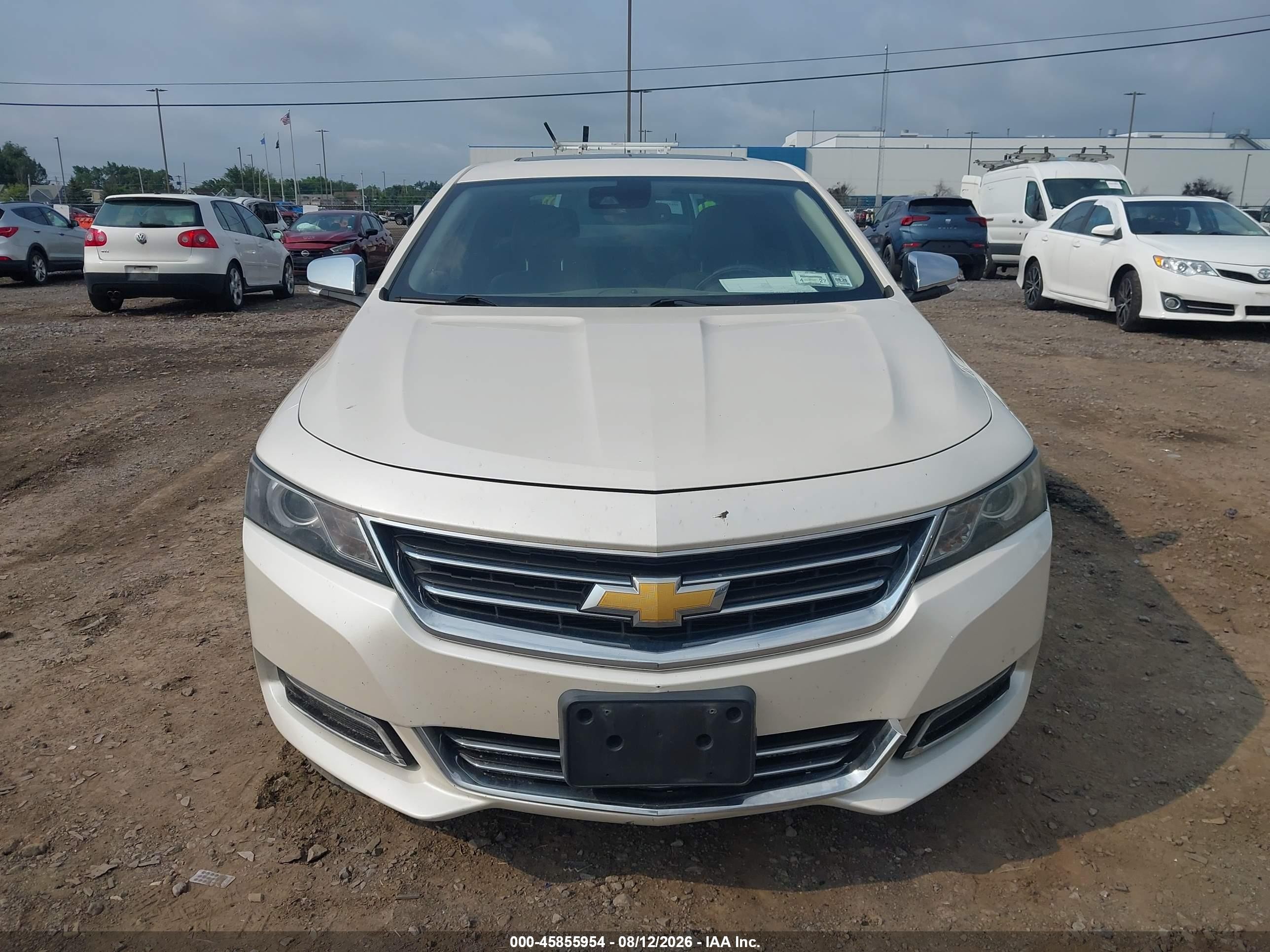 2014 Chevrolet Impala 2lz White vin: 1G1155S32EU149741