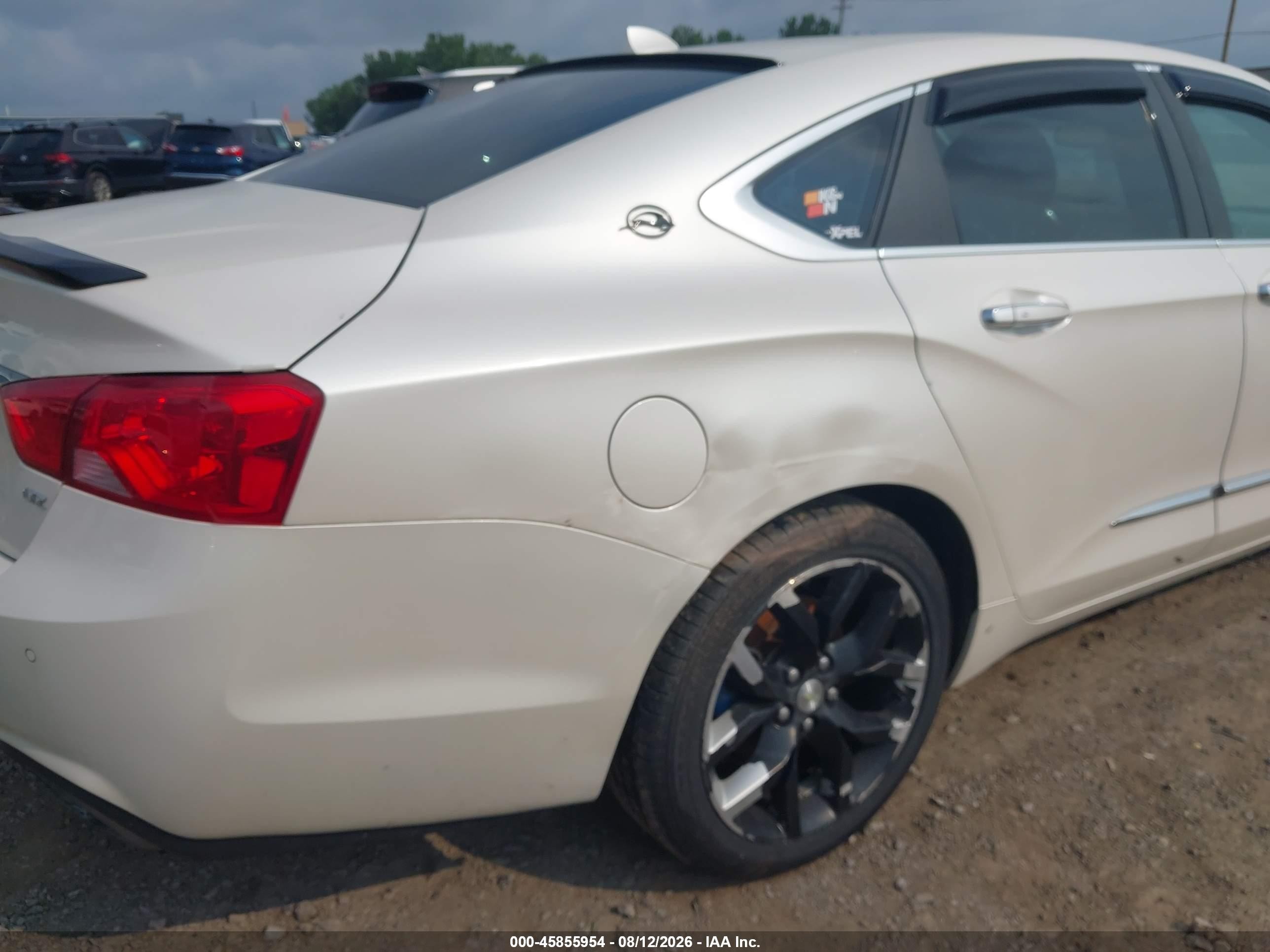 2014 Chevrolet Impala 2lz White vin: 1G1155S32EU149741