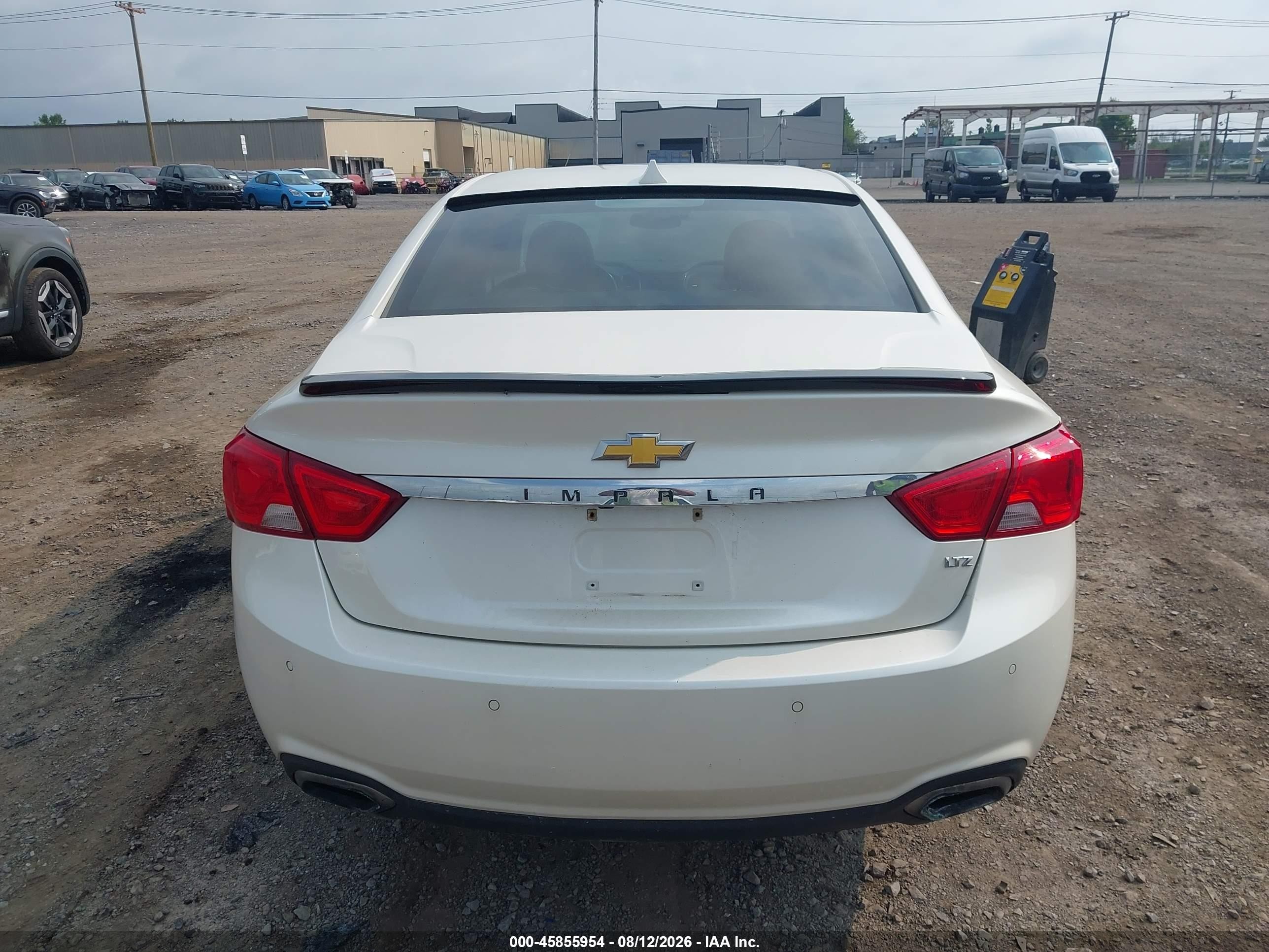 2014 Chevrolet Impala 2lz White vin: 1G1155S32EU149741