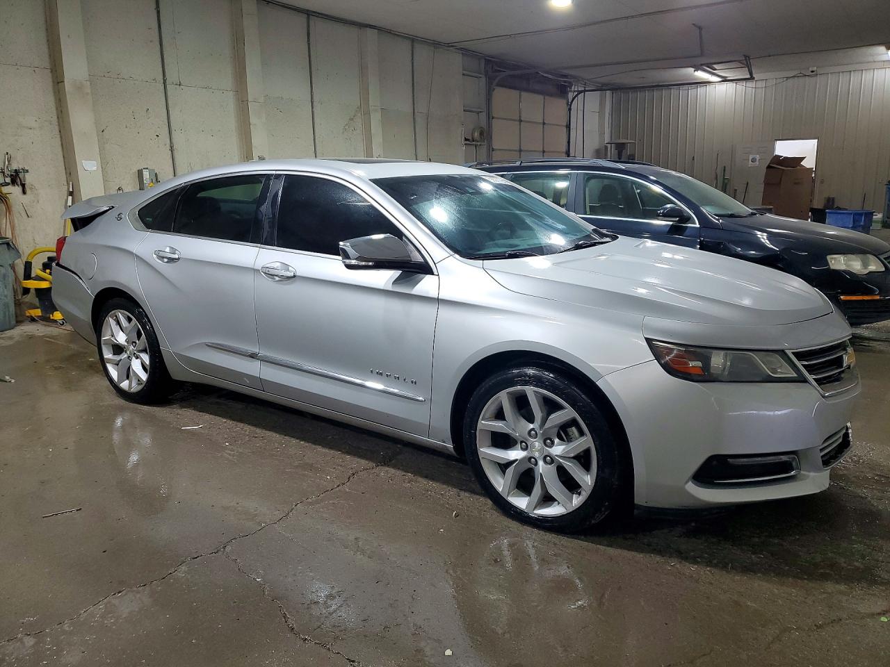 2014 Chevrolet Impala Ltz Silver vin: 1G1155S32EU151425
