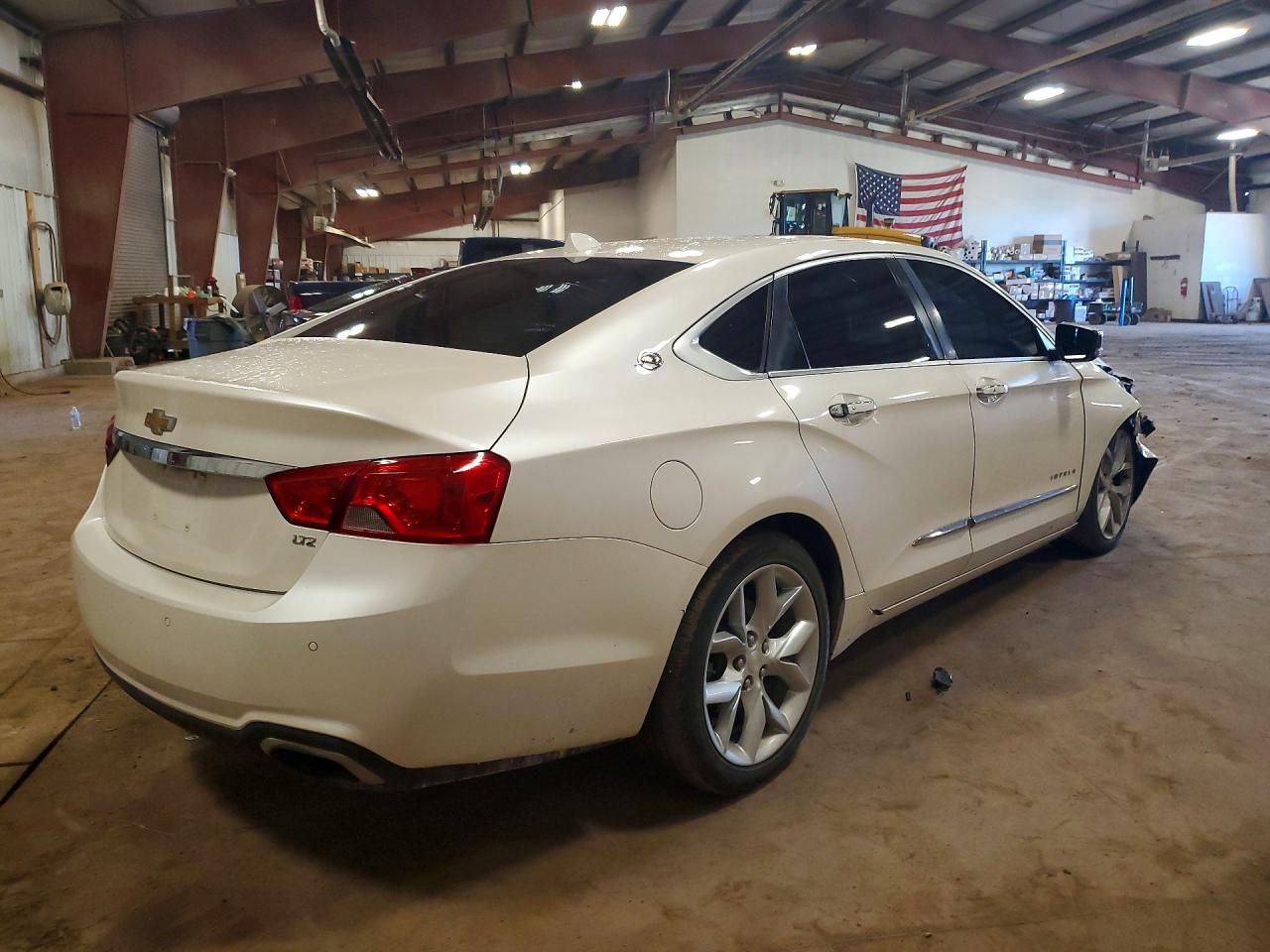 2014 Chevrolet Impala Ltz White vin: 1G1155S33EU121303