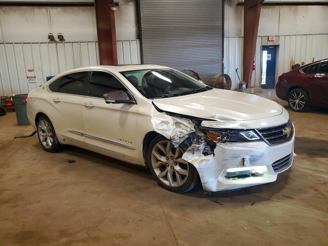 2014 Chevrolet Impala Ltz White vin: 1G1155S33EU121303