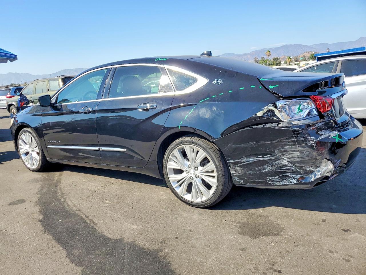 2014 Chevrolet Impala Ltz Black vin: 1G1155S33EU130115