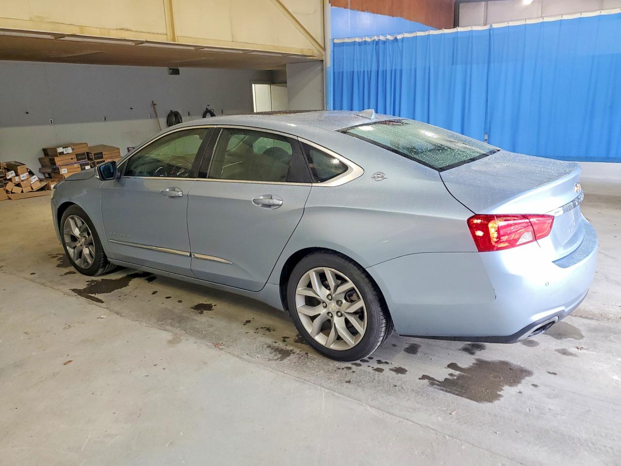 2014 Chevrolet Impala Ltz Blue vin: 1G1155S34EU113971