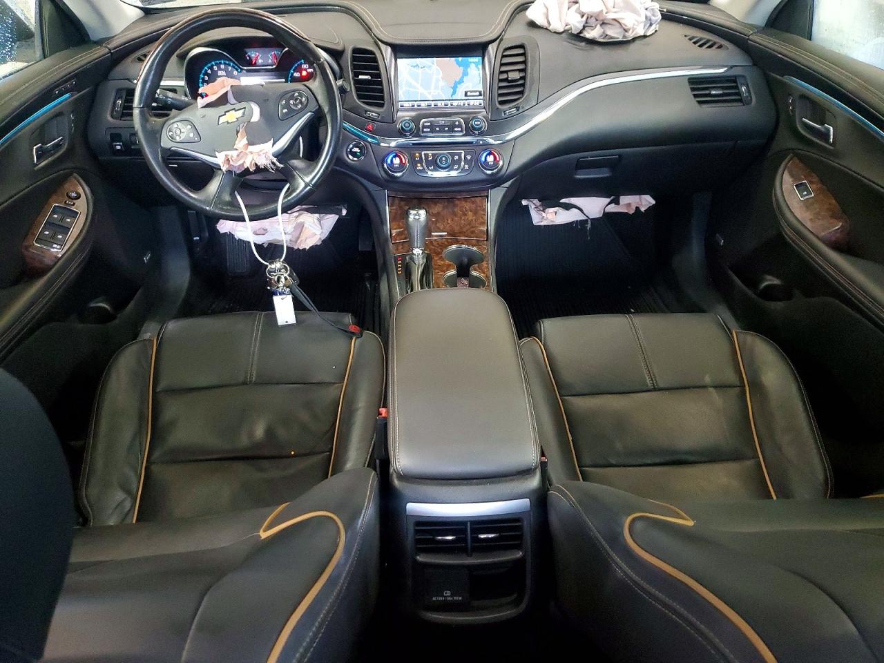 2014 Chevrolet Impala Ltz Blue vin: 1G1155S34EU113971