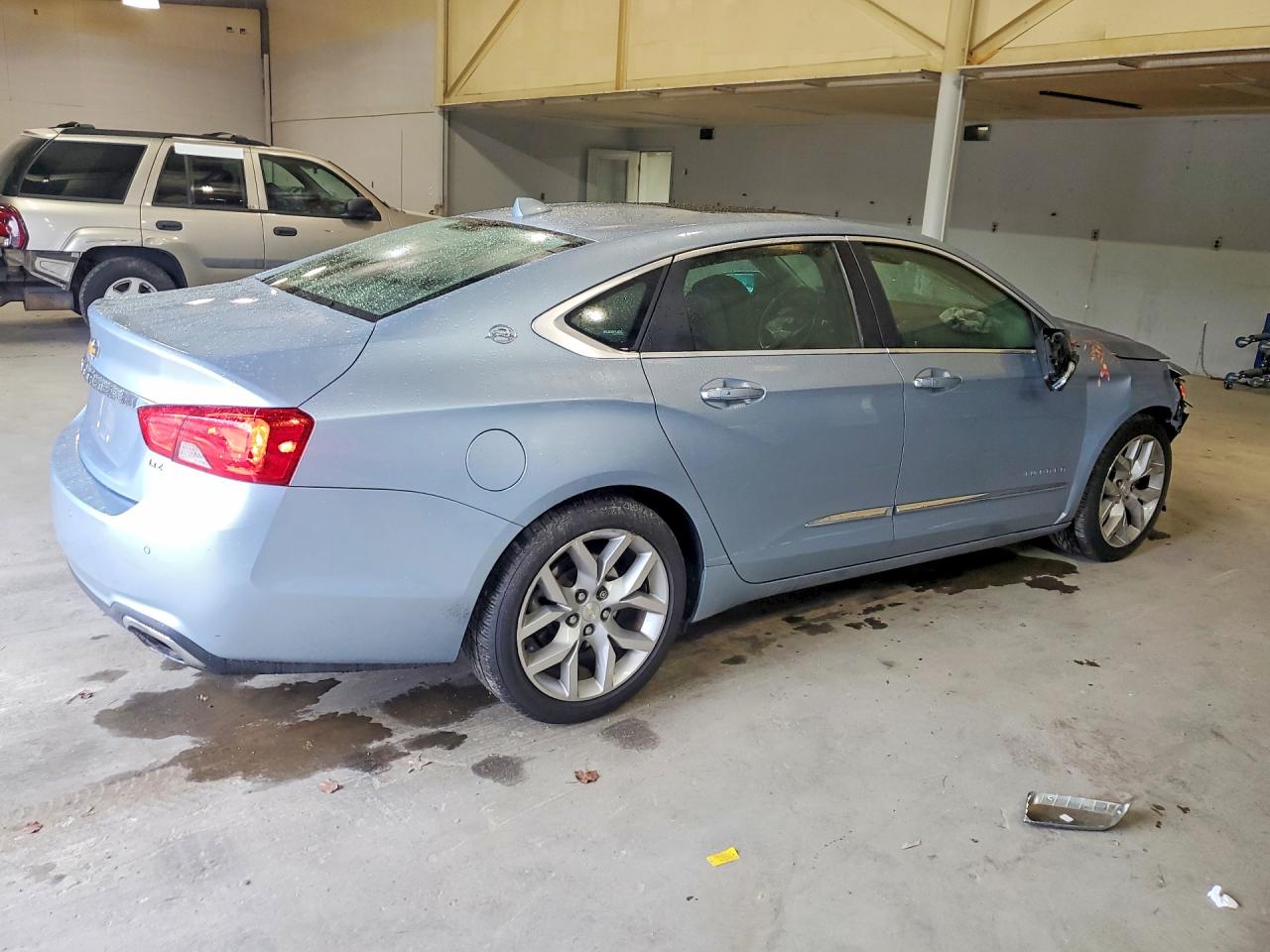 2014 Chevrolet Impala Ltz Blue vin: 1G1155S34EU113971