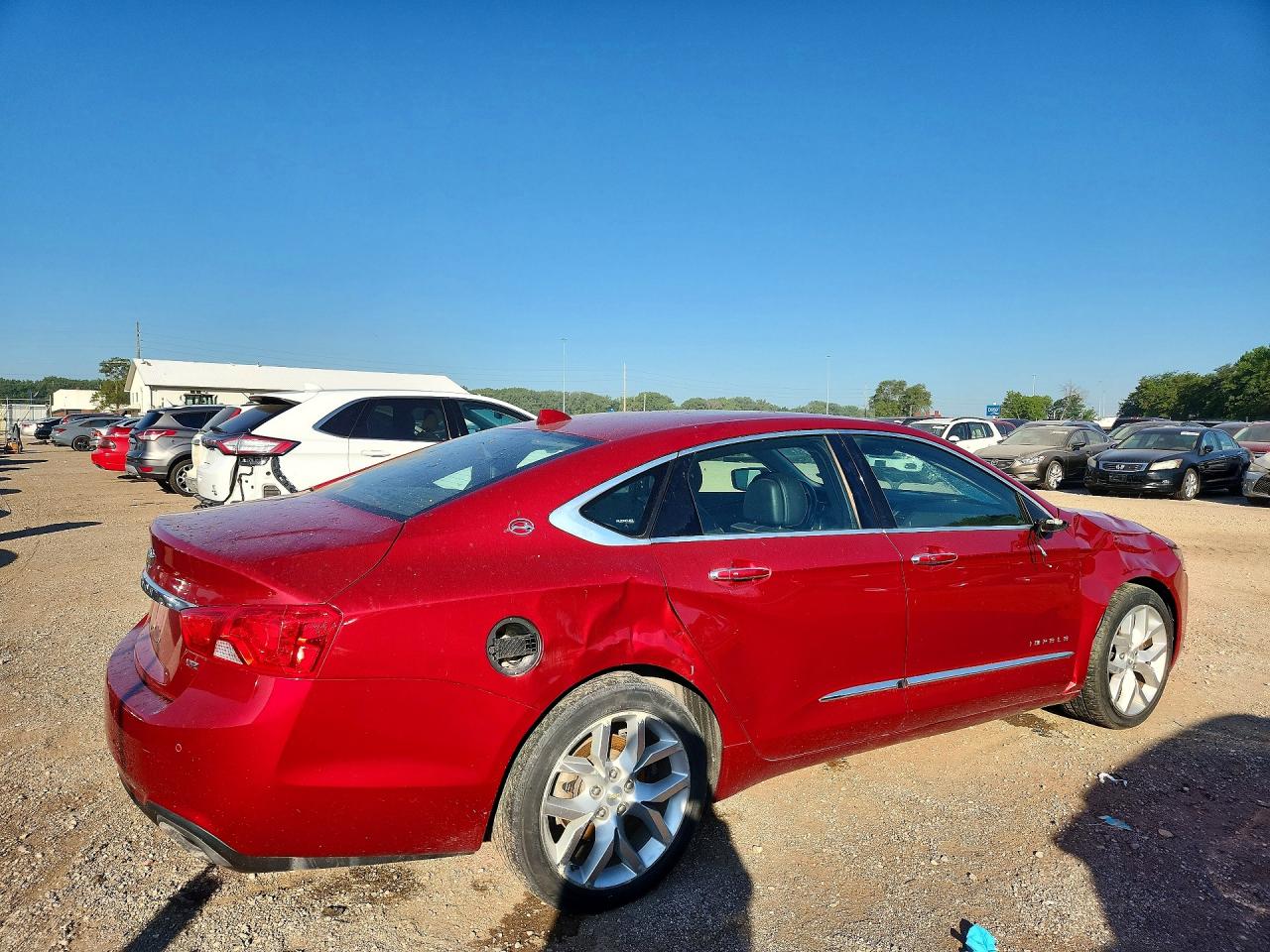 2014 Chevrolet Impala Ltz Red vin: 1G1155S34EU115087