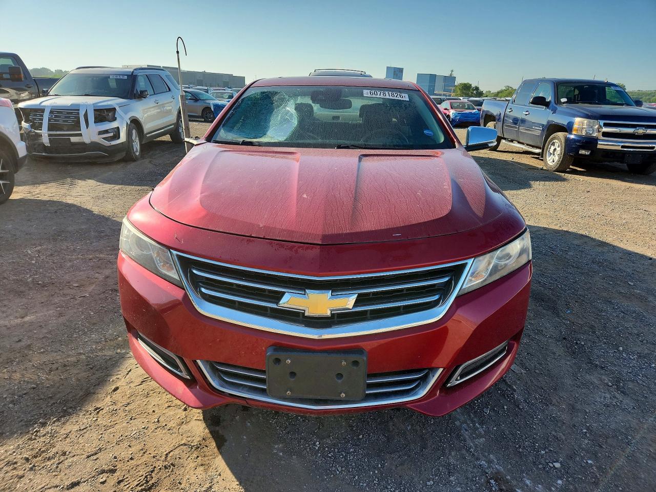 2014 Chevrolet Impala Ltz Red vin: 1G1155S34EU115087