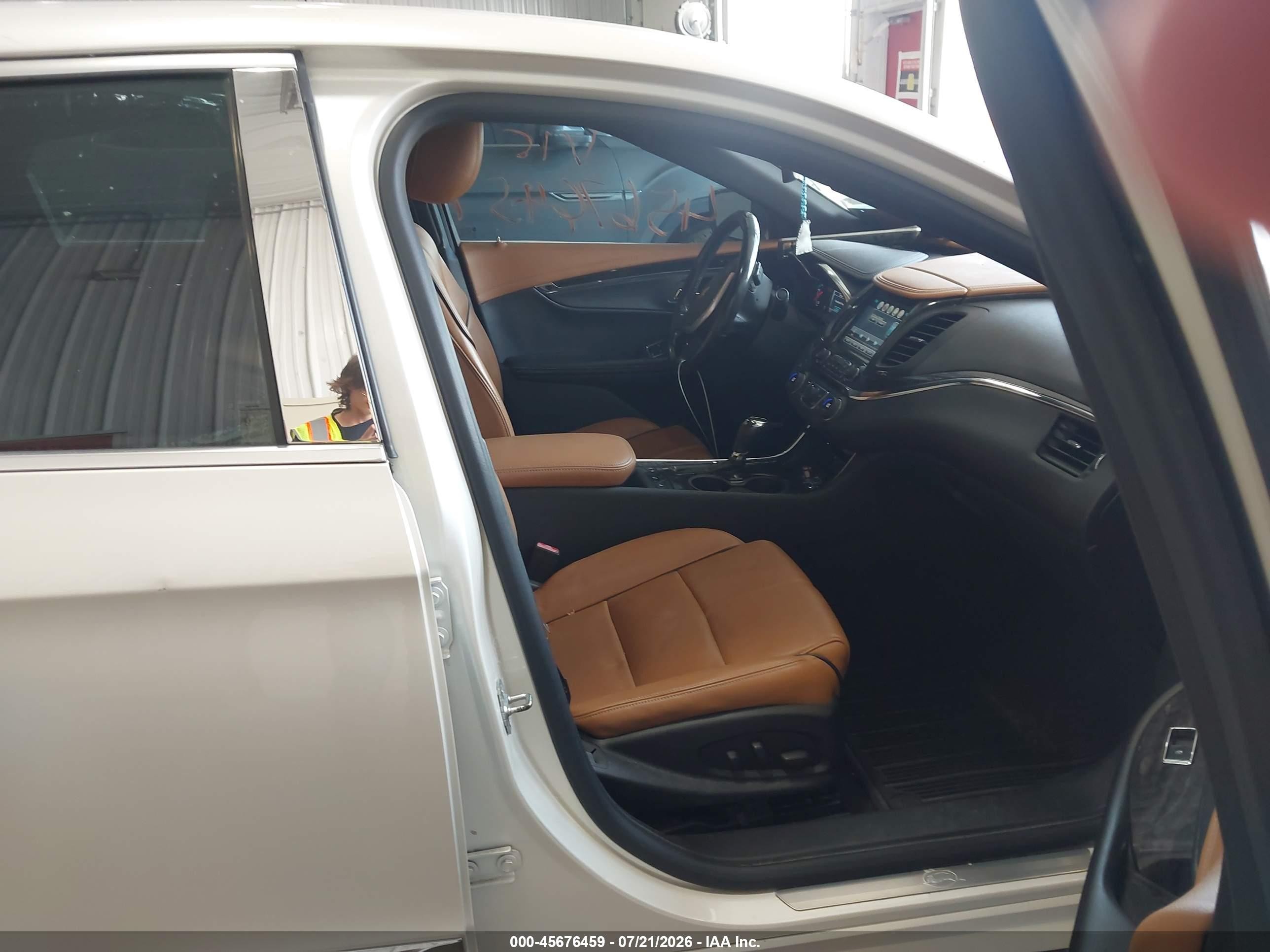 2014 Chevrolet Impala 2lz White vin: 1G1155S34EU127417