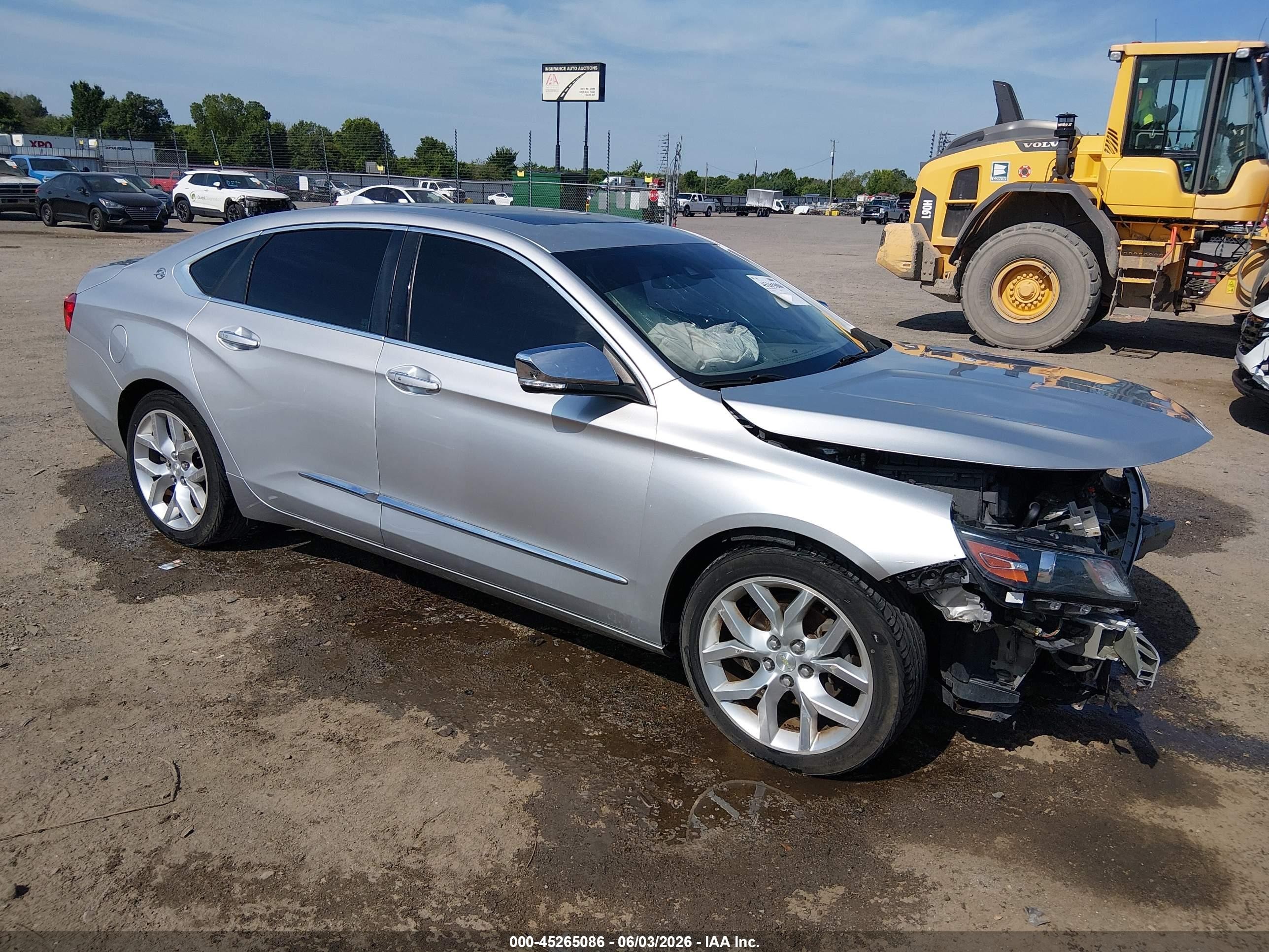 2014 Chevrolet Impala 2lz Silver vin: 1G1155S34EU139535