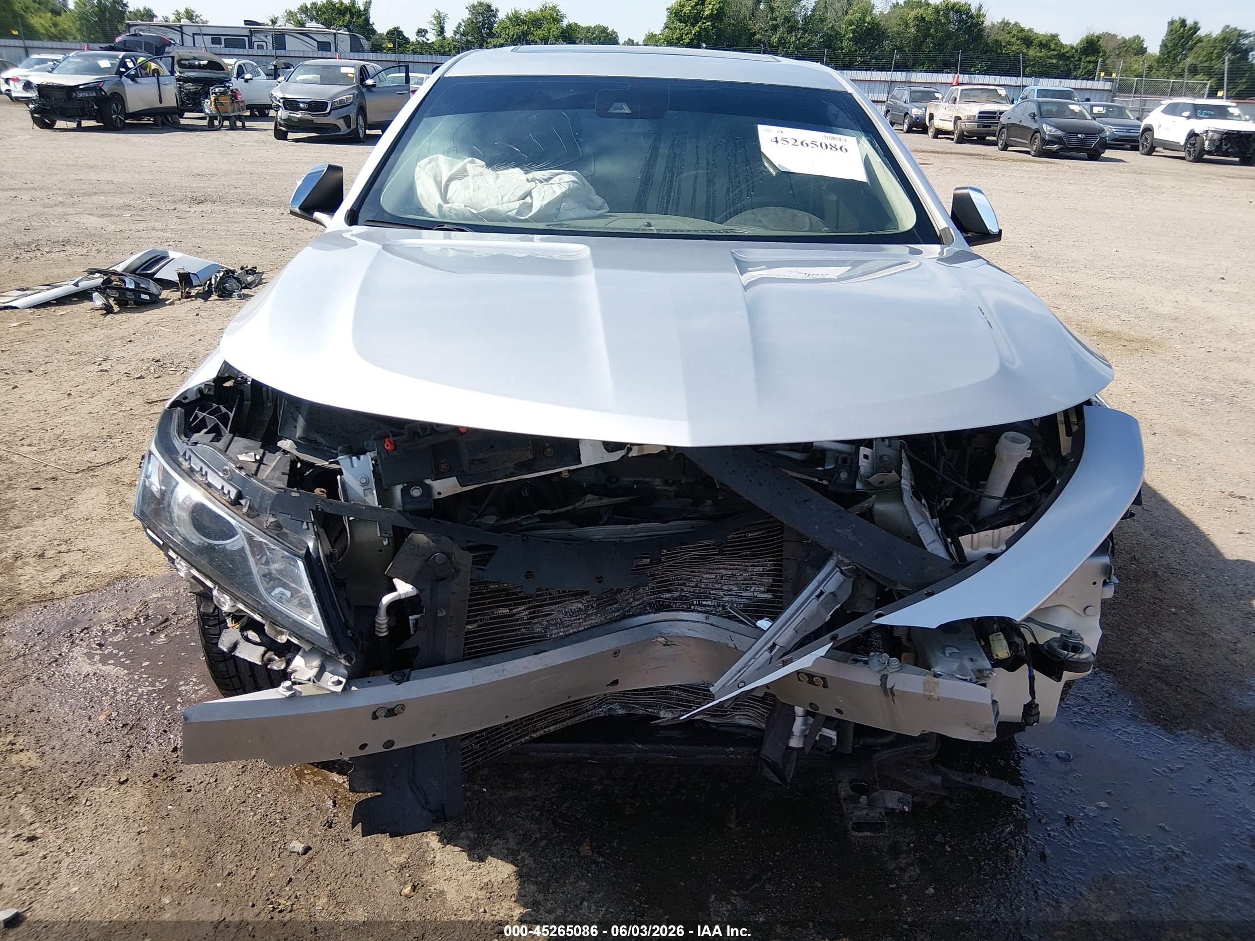 2014 Chevrolet Impala 2lz Silver vin: 1G1155S34EU139535