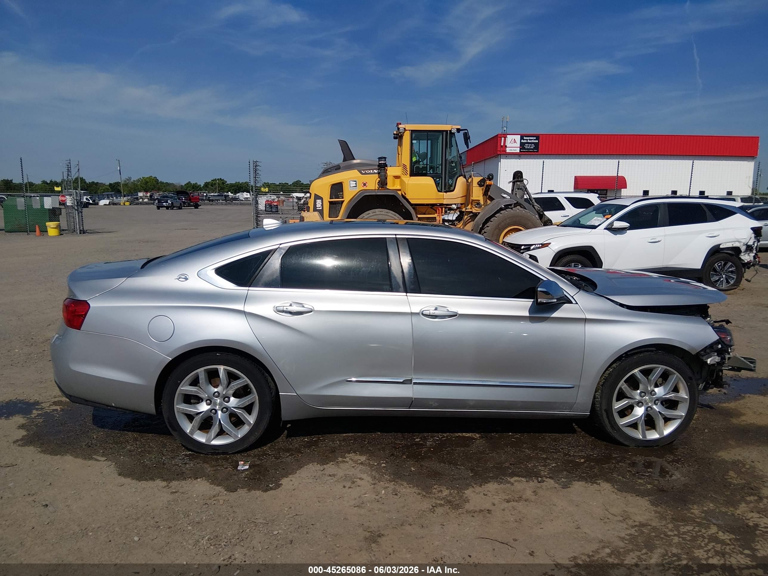 2014 Chevrolet Impala 2lz Silver vin: 1G1155S34EU139535