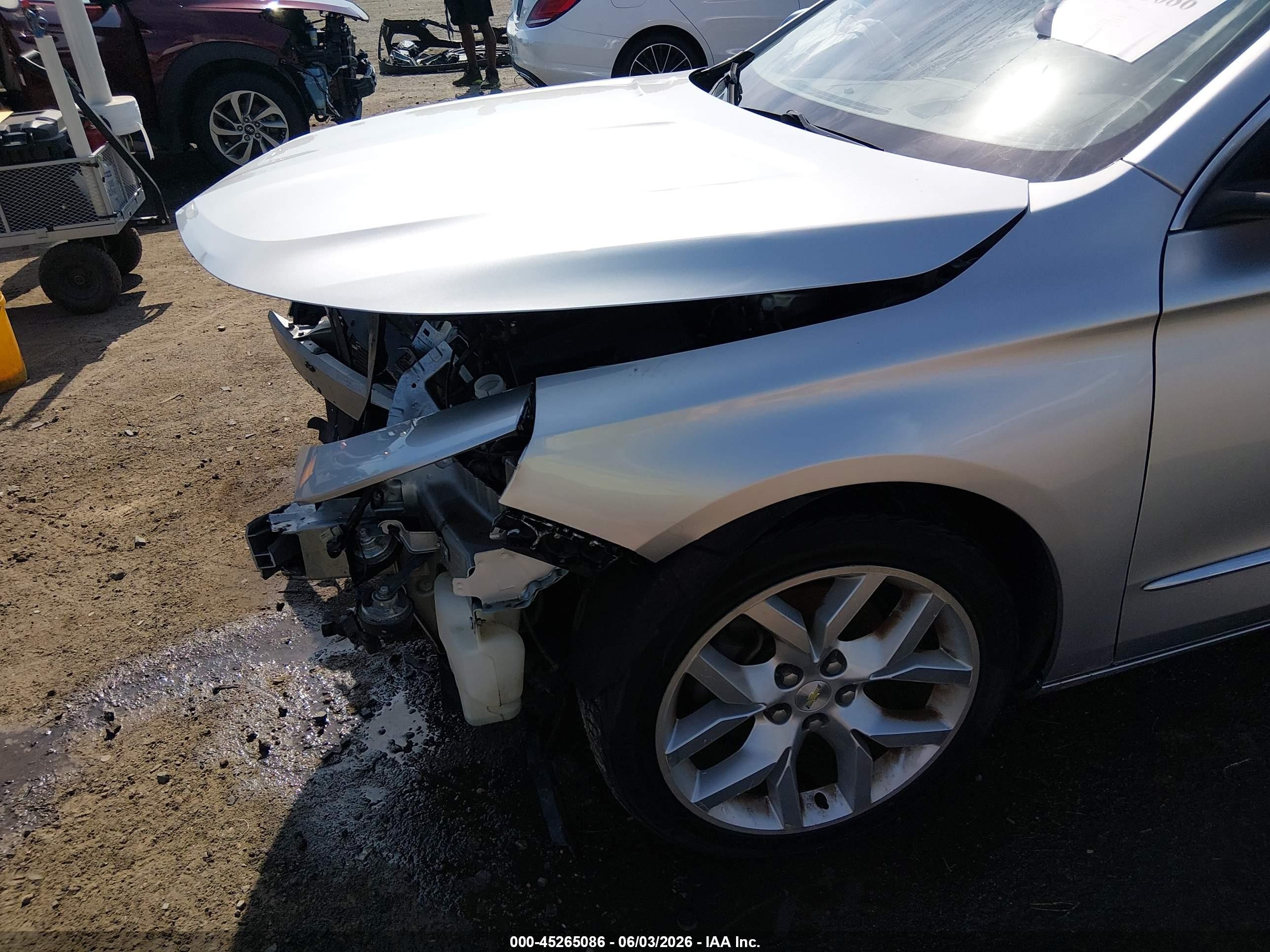 2014 Chevrolet Impala 2lz Silver vin: 1G1155S34EU139535