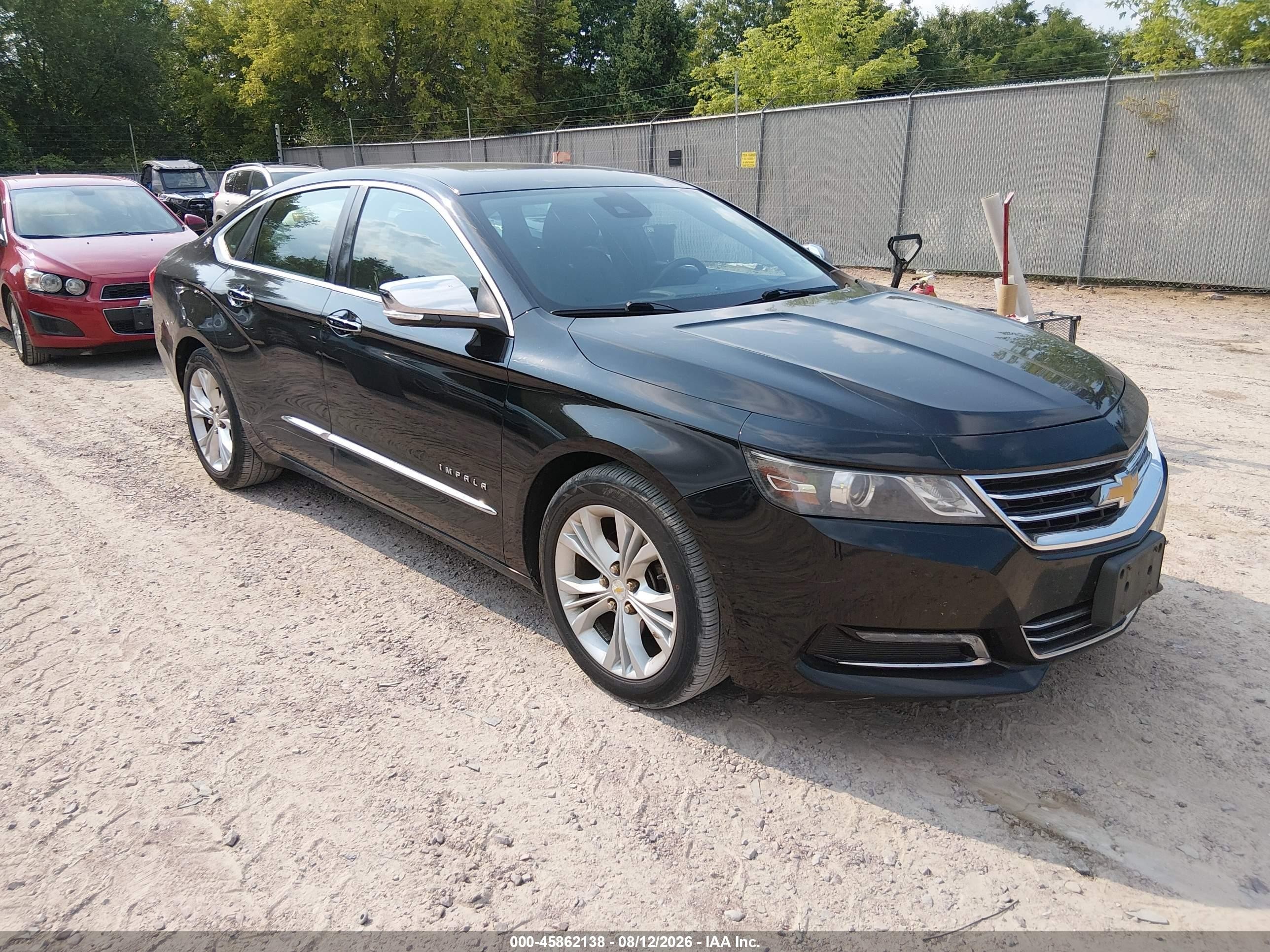 2014 Chevrolet Impala 2lz Black vin: 1G1155S35EU111159