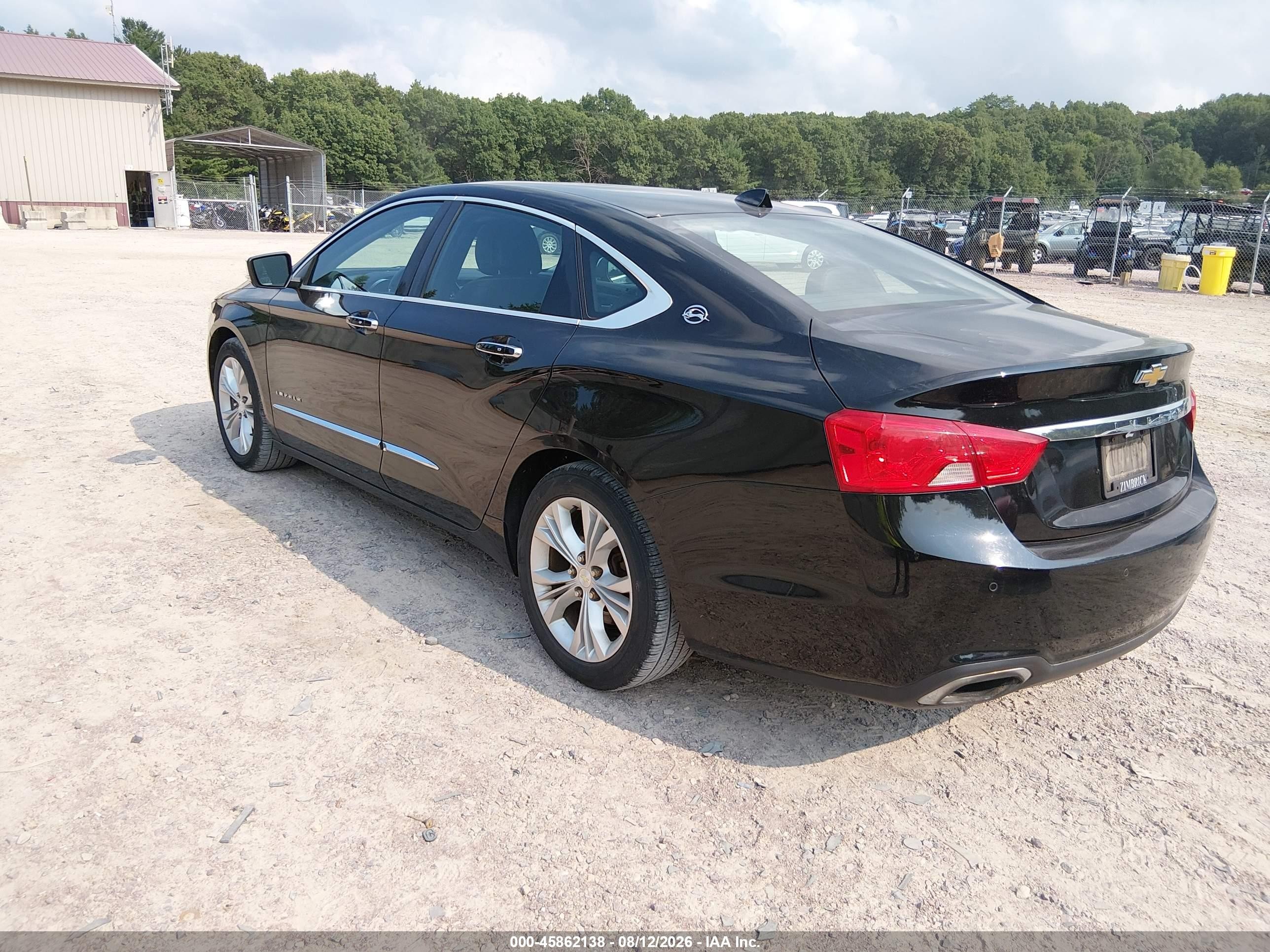 2014 Chevrolet Impala 2lz Black vin: 1G1155S35EU111159