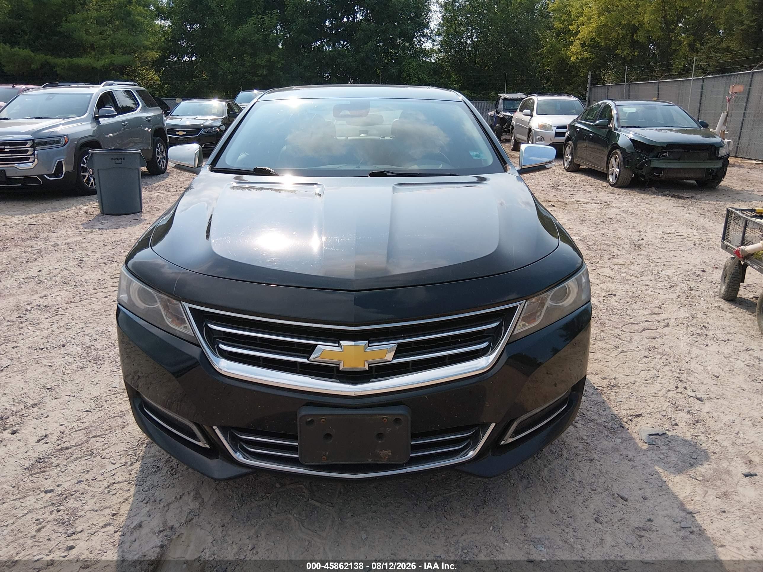 2014 Chevrolet Impala 2lz Black vin: 1G1155S35EU111159